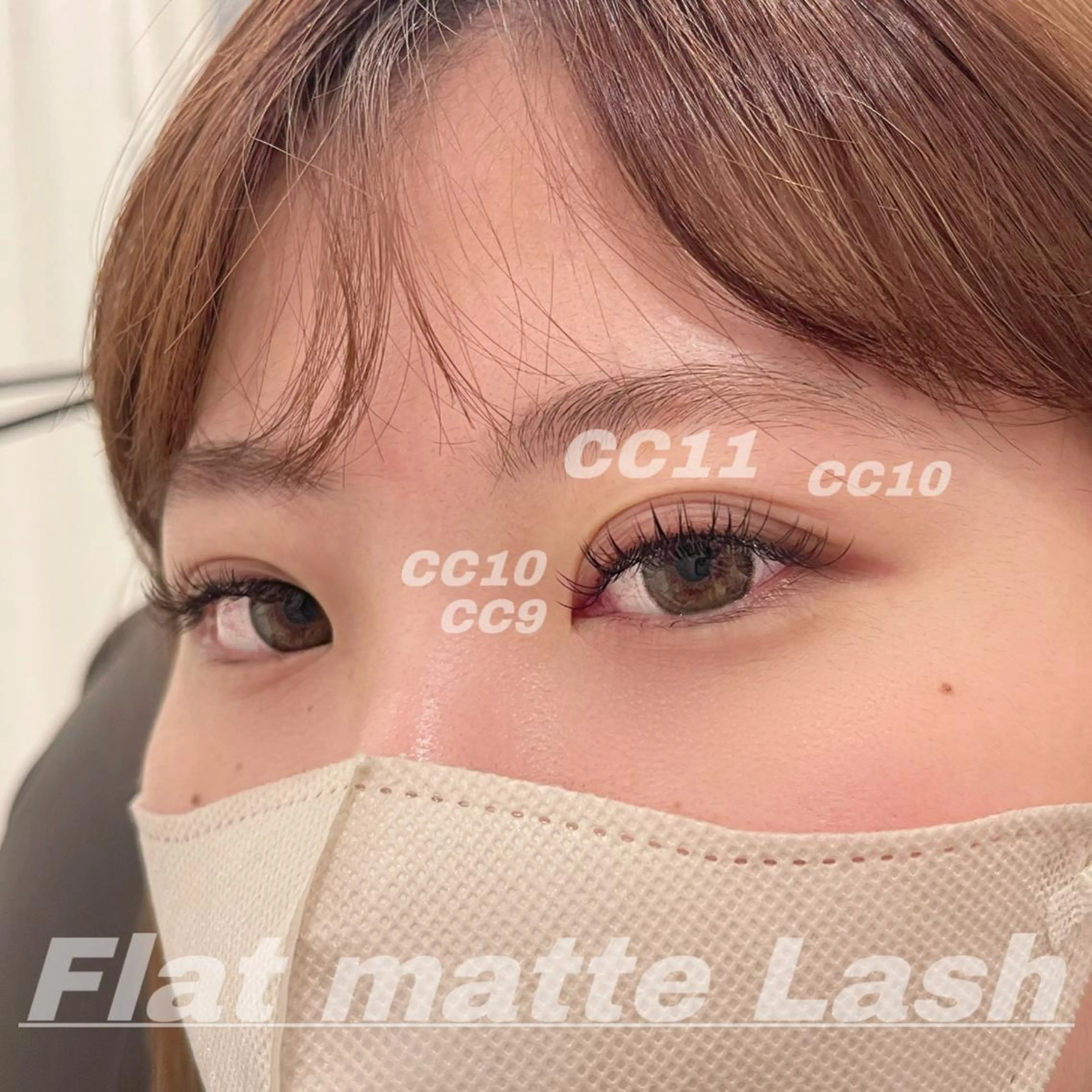 マツエク・マツパ CCカール Cカール フラットラッシュ マツエク Eye ELSA lash栄店の眉毛・アイブロウイメージ
