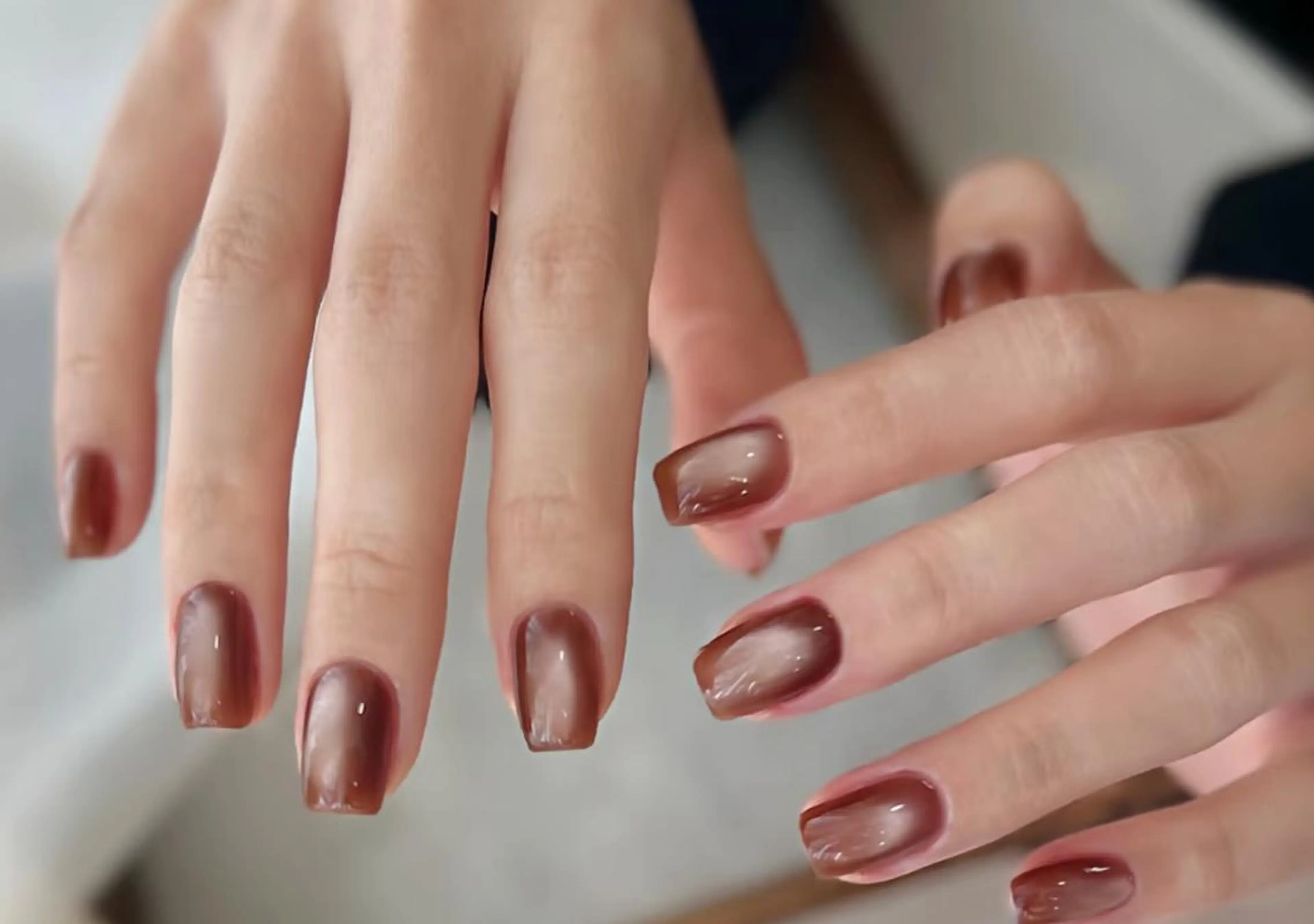 ネイル ハンドネイル ハンドケア 🍑 momo_nailのネイルデザイン
