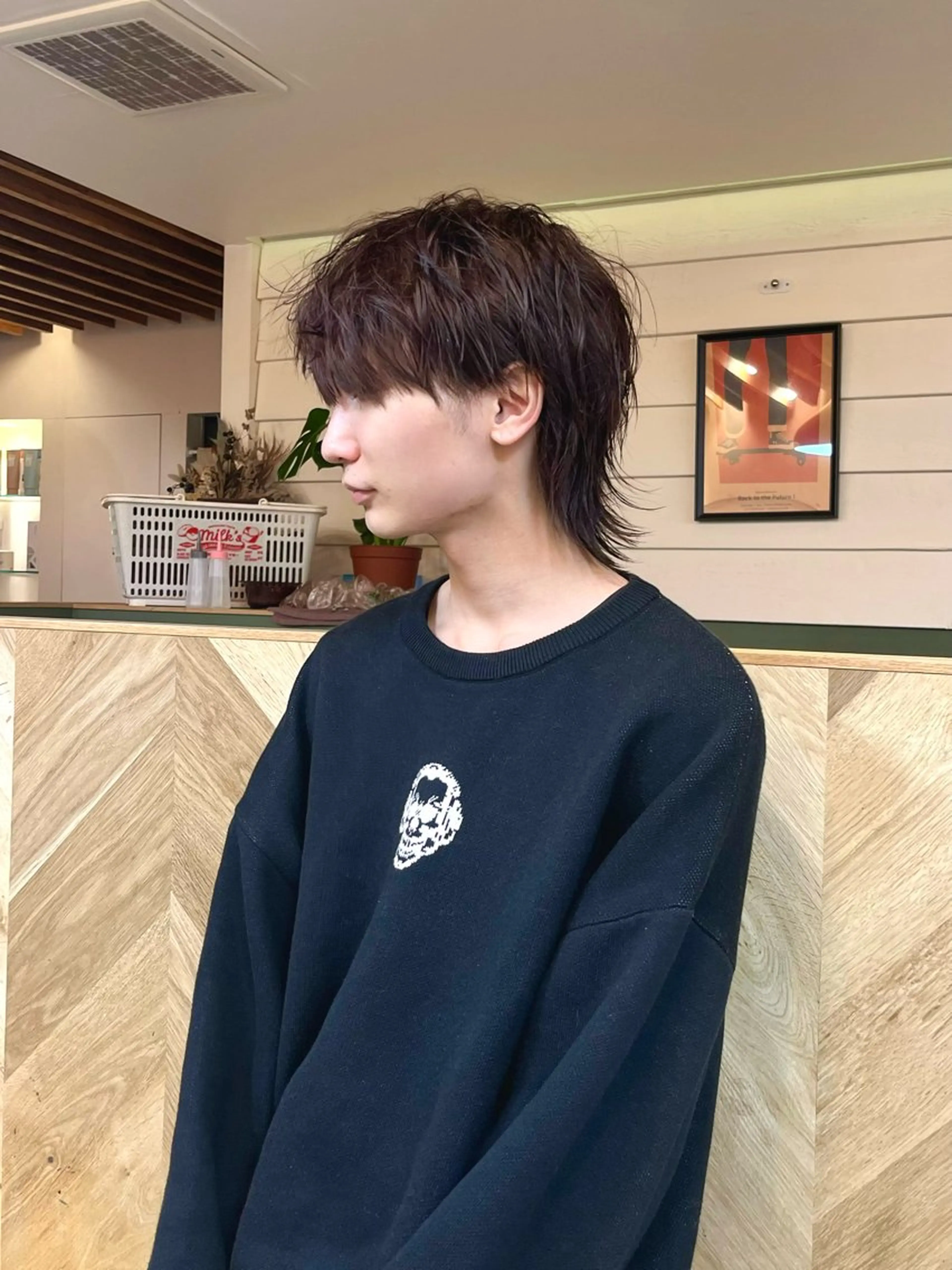 メンズ 【ボブ】縮毛矯正/ 船橋駅5分/鈴木杏美のヘアスタイル