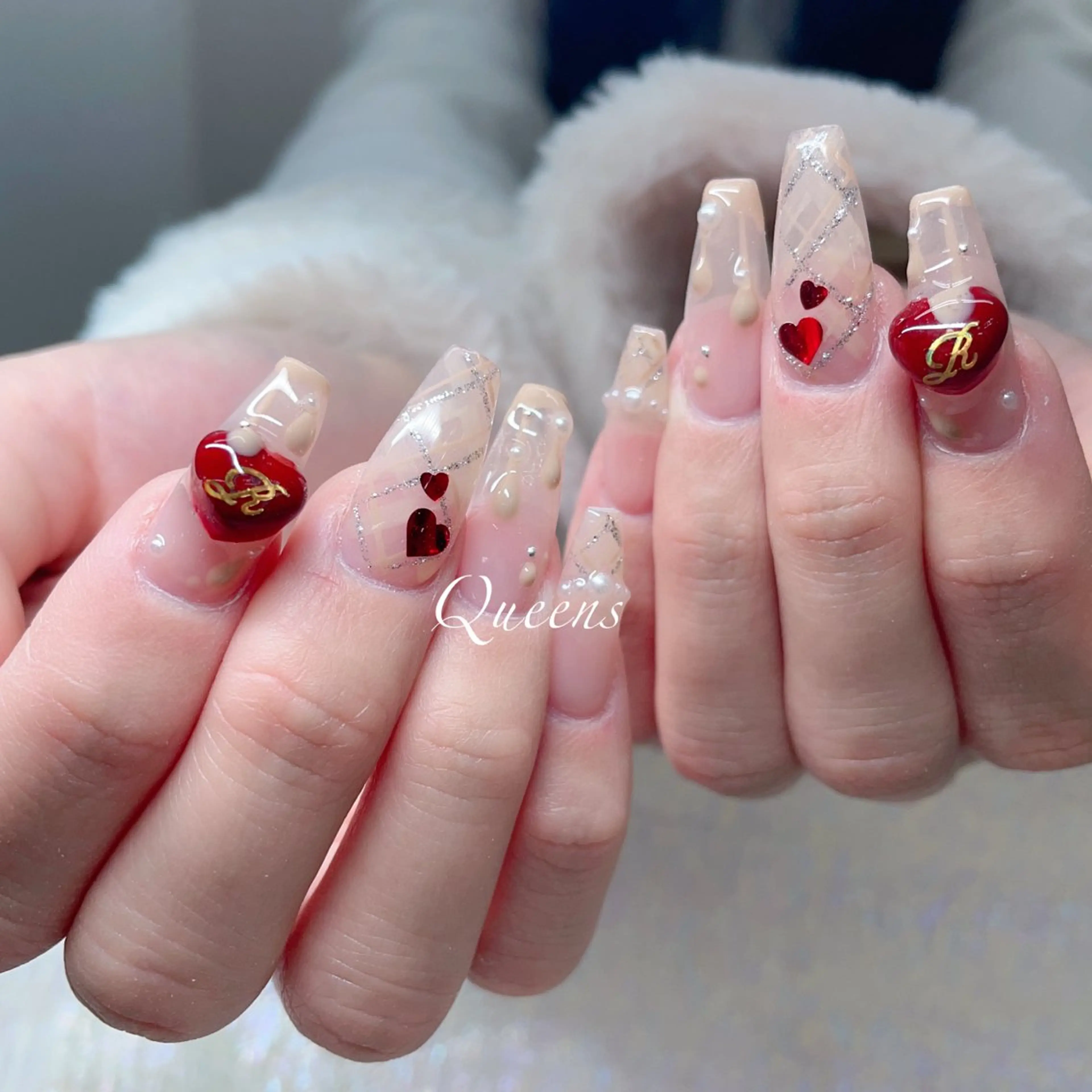 ネイル ハンドネイル Queens マオのネイルデザイン