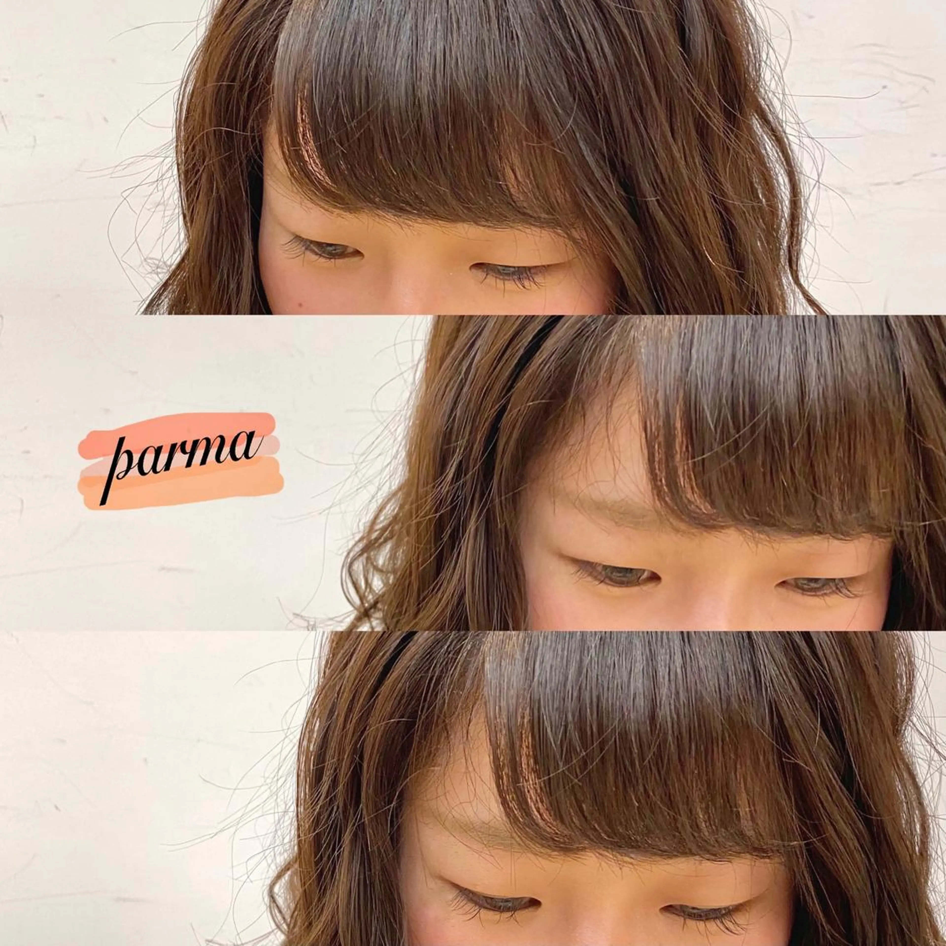 💗コテで巻いたような前髪に！毎朝の時短にも💗 カット & 前髪パーマ & 炭酸泉の写真