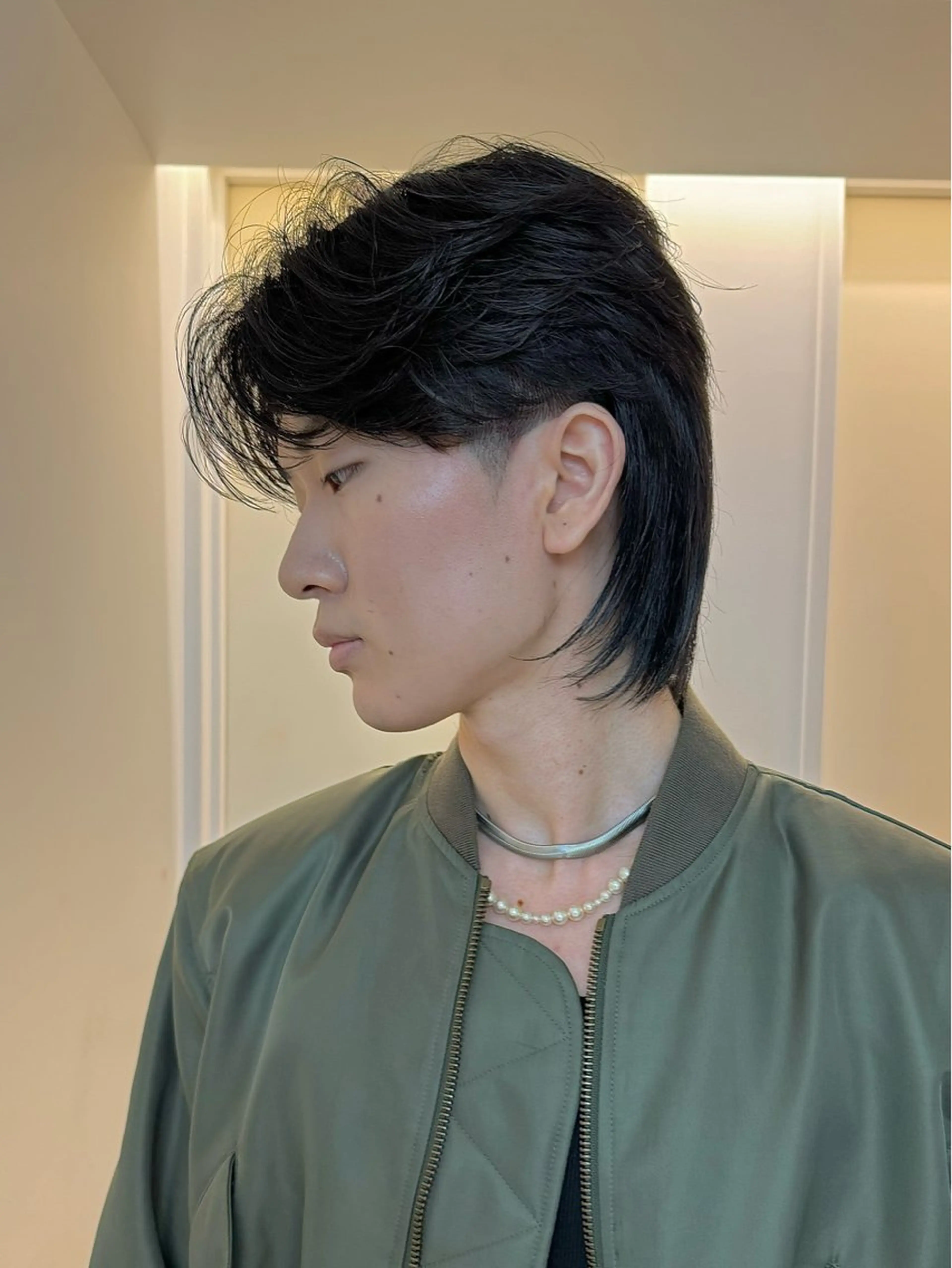 ショート パーマ メンズ カット パーマ 🇰🇷カルマパーマ kaito🇰🇷のヘアスタイル