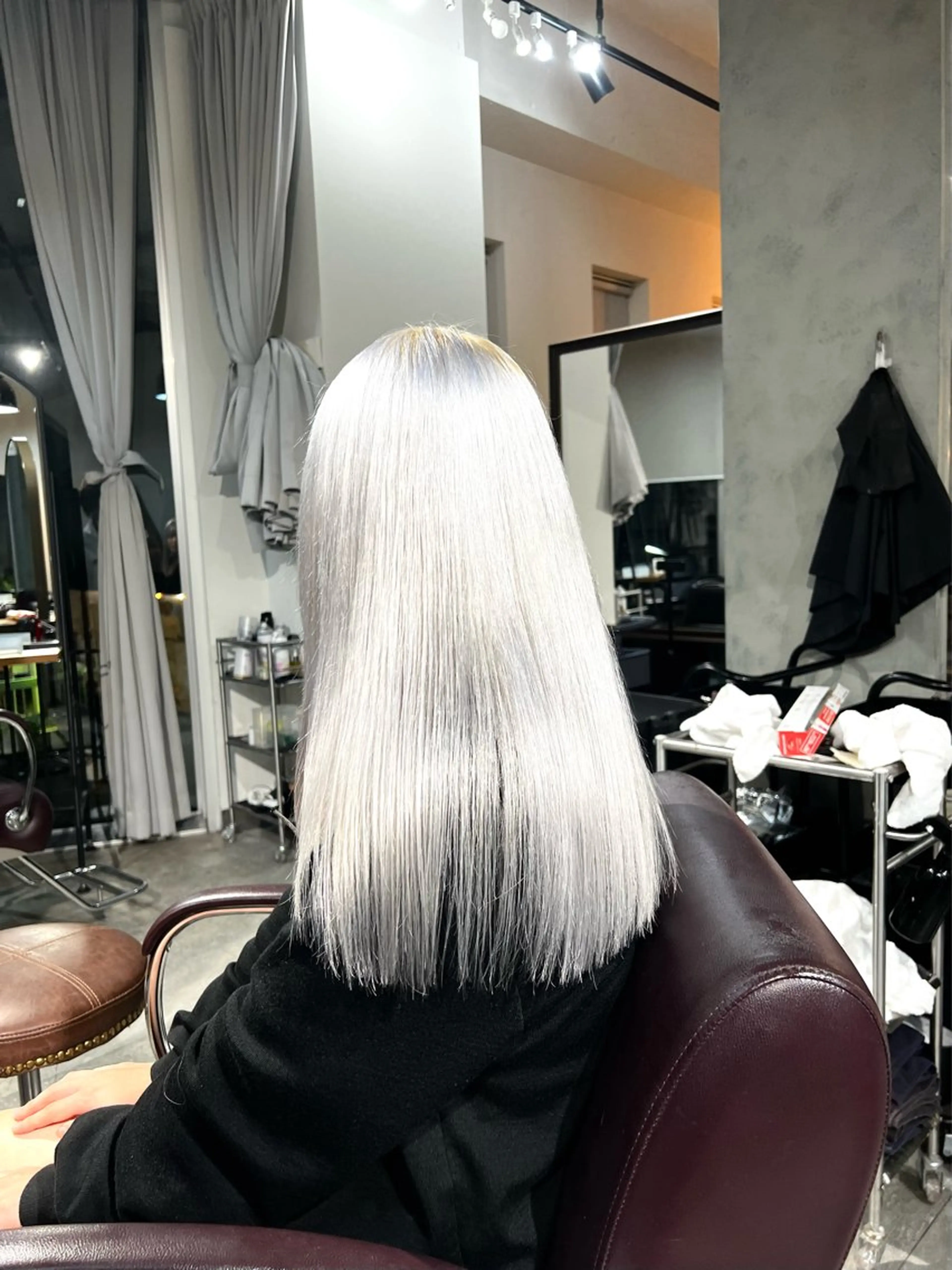 ミディアム カラー ヘアアレンジ ヘアカラー トリートメント ヘアセット 🌈インナーカラー ‘ショウマ’🌈のヘアスタイル