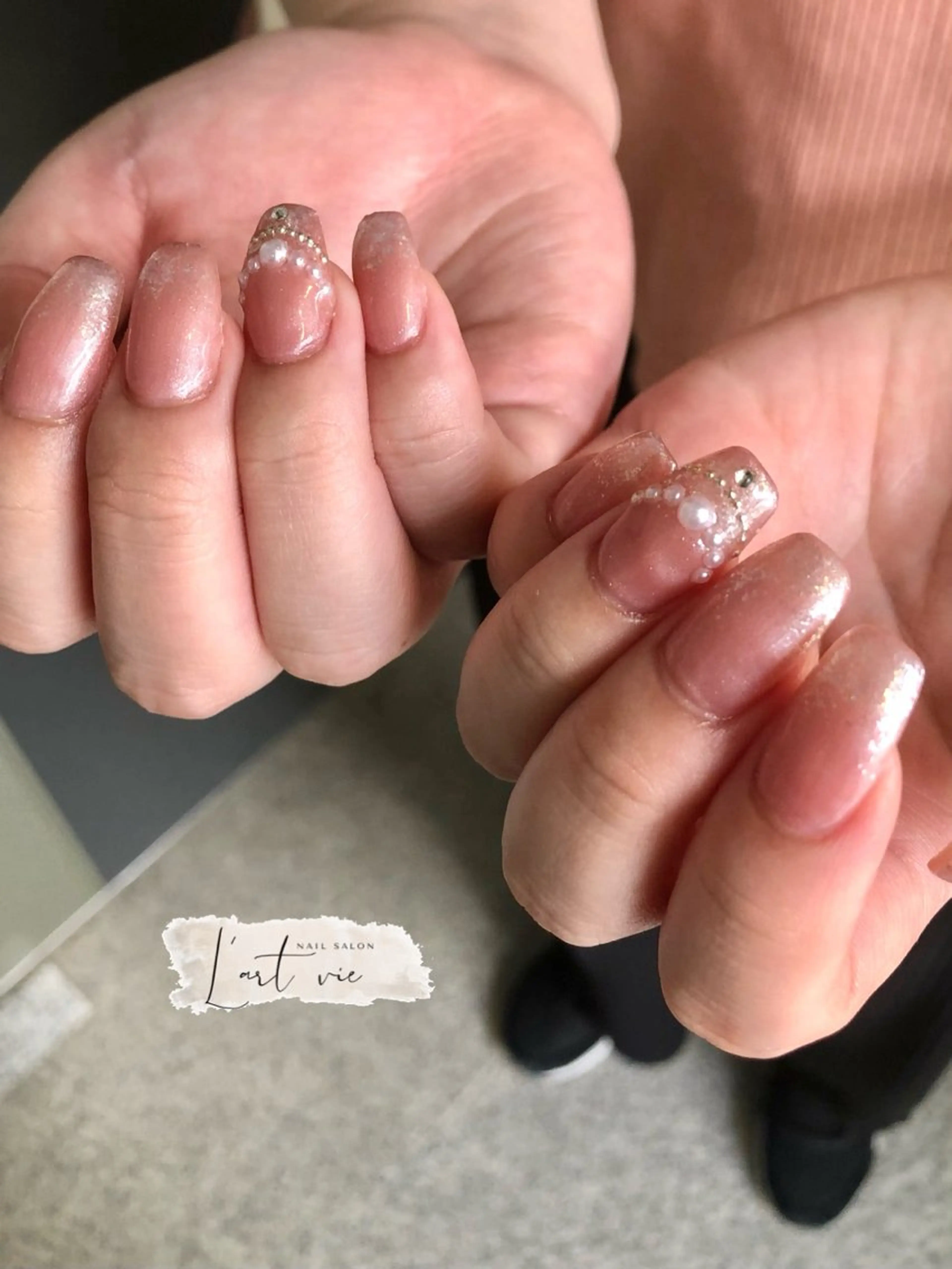 ネイル ハンドネイル NailSalon L’artVieのネイルデザイン