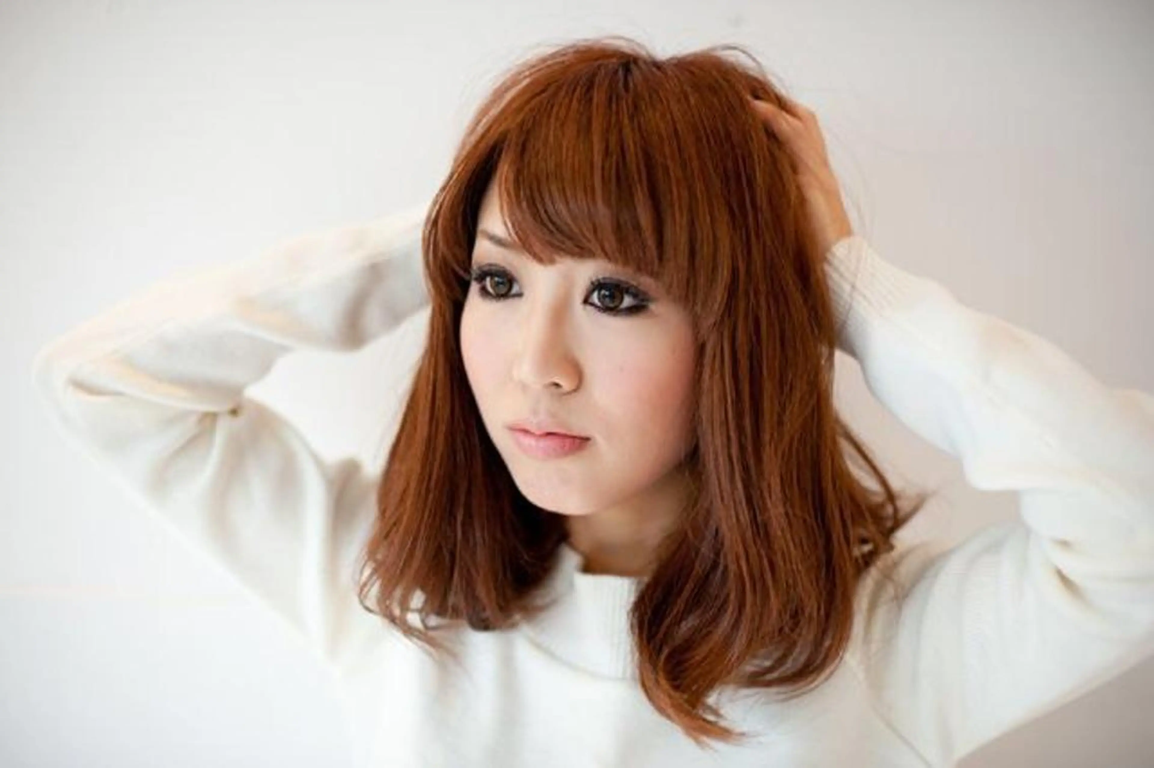 ロング カラー ヘアアレンジ R3 Eyelash RSKのマツエク・マツパデザイン