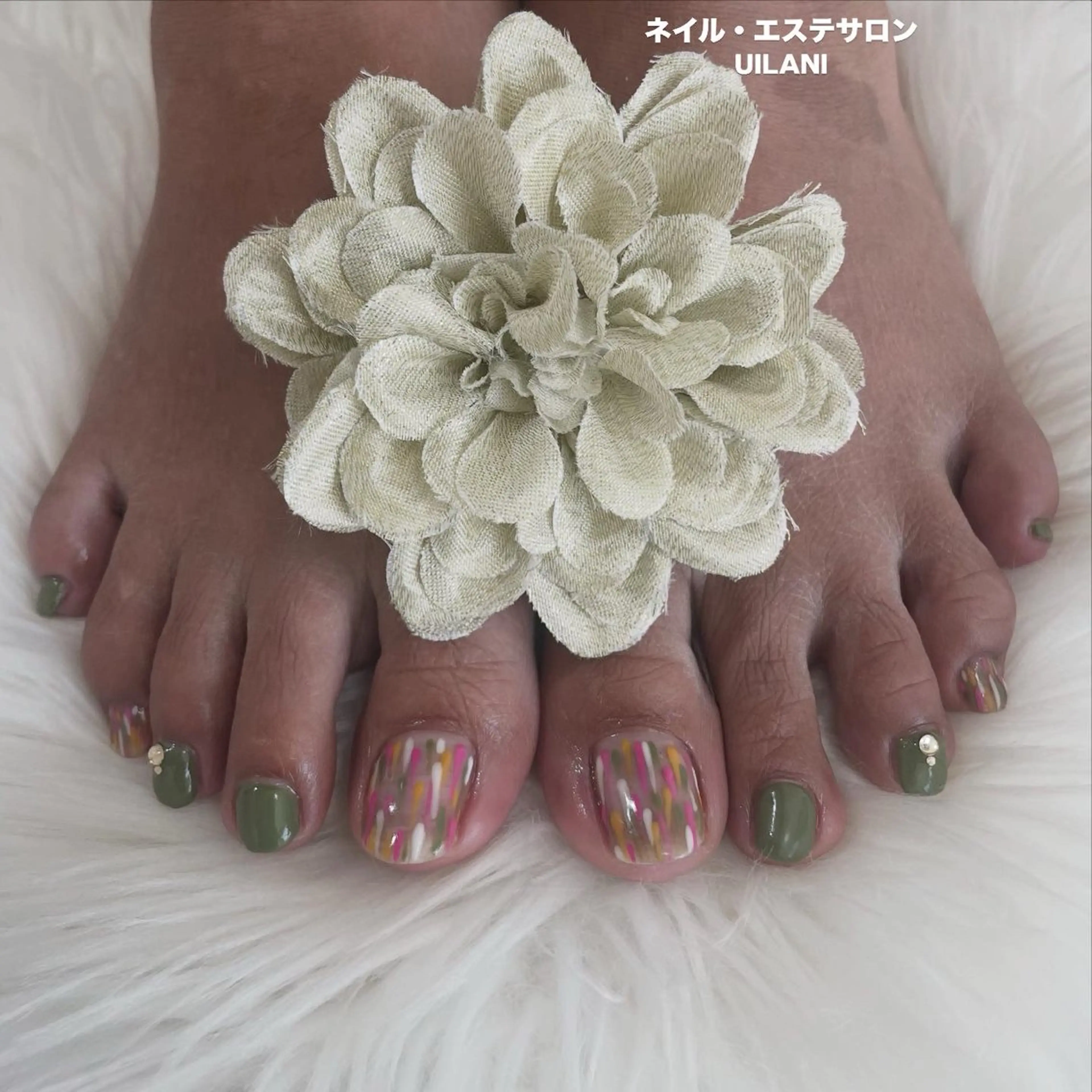 ネイル フットネイル ネイル・エステサロン UILANIのネイルデザイン