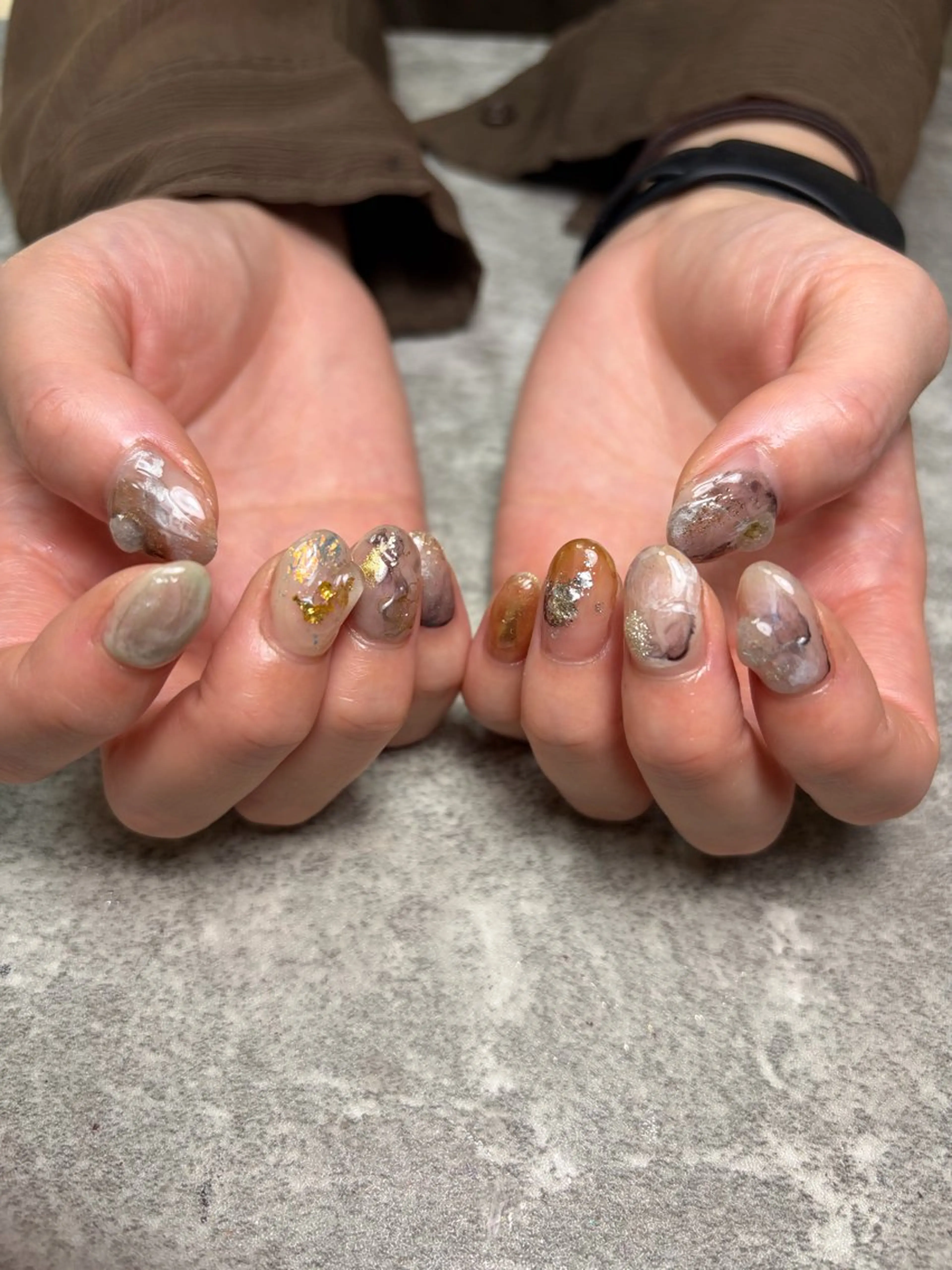 ネイル 持ち込み ハンドネイル RISA joie nailのネイルデザイン