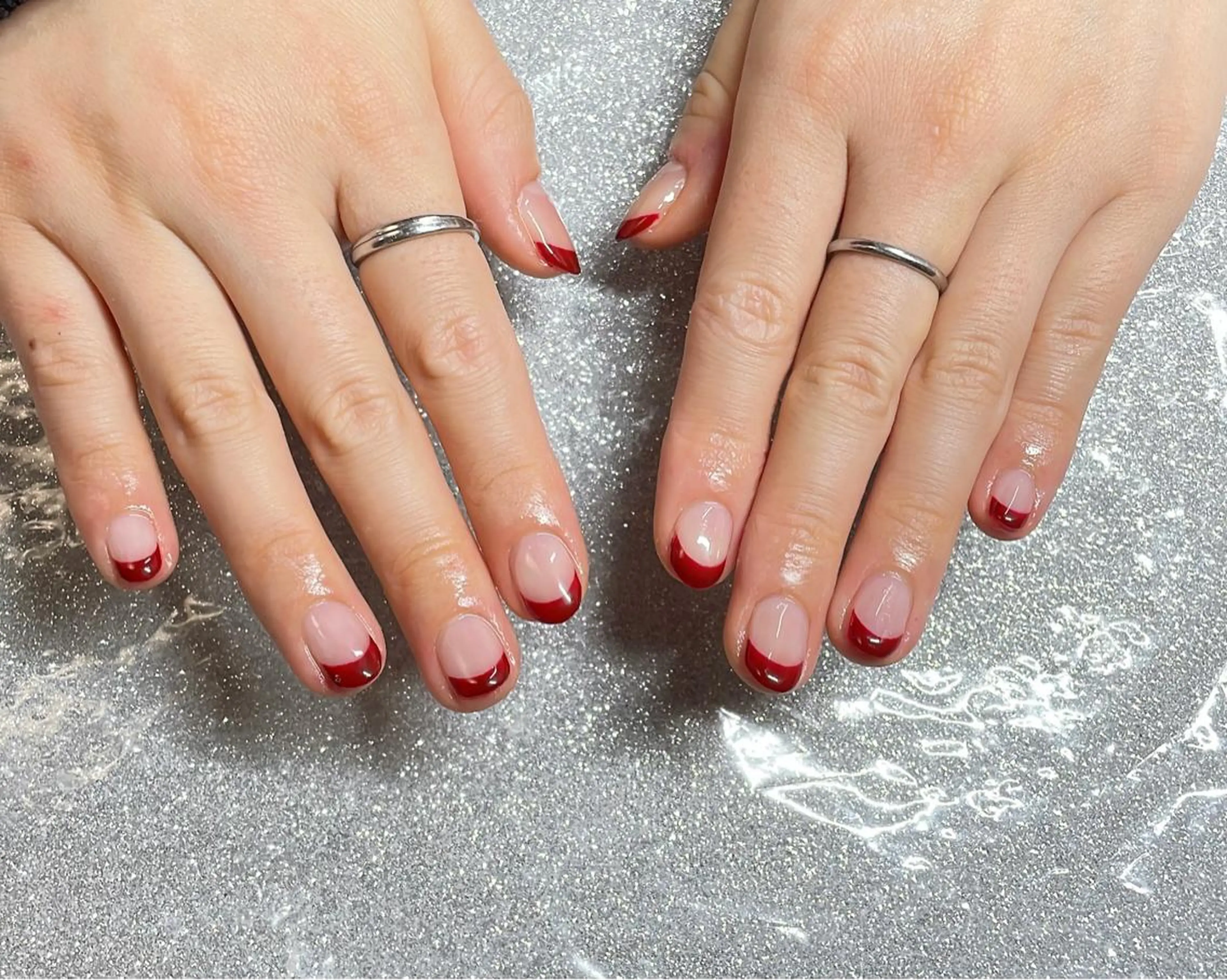 ネイル ハンドネイル VIERU 🌈🎀💖のネイルデザイン