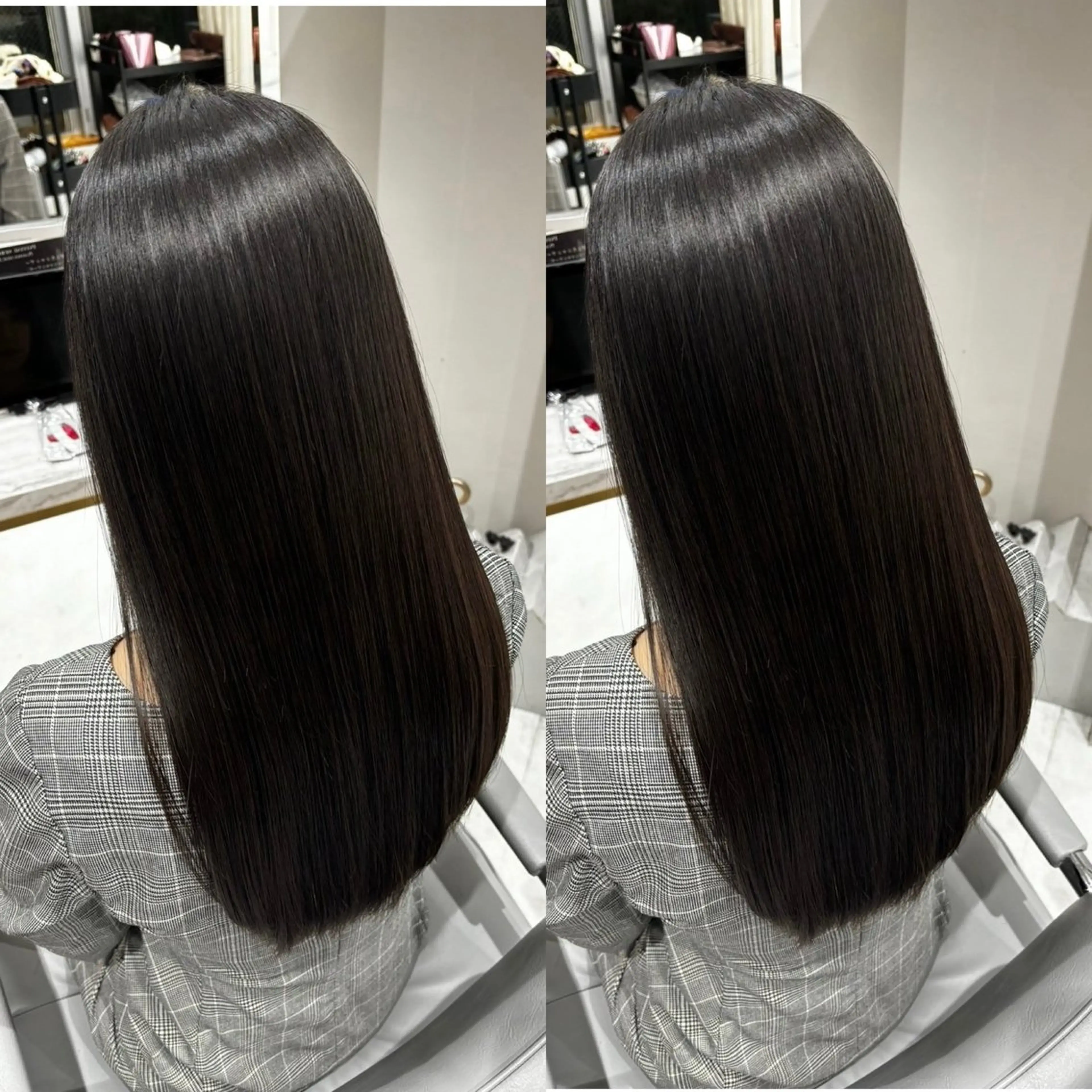 セミロング 半個室サロンyoures hair 髪質改善トリートメント東新宿店所属・榊原竜弥 髪質改善/美髪作りのヘアスタイル