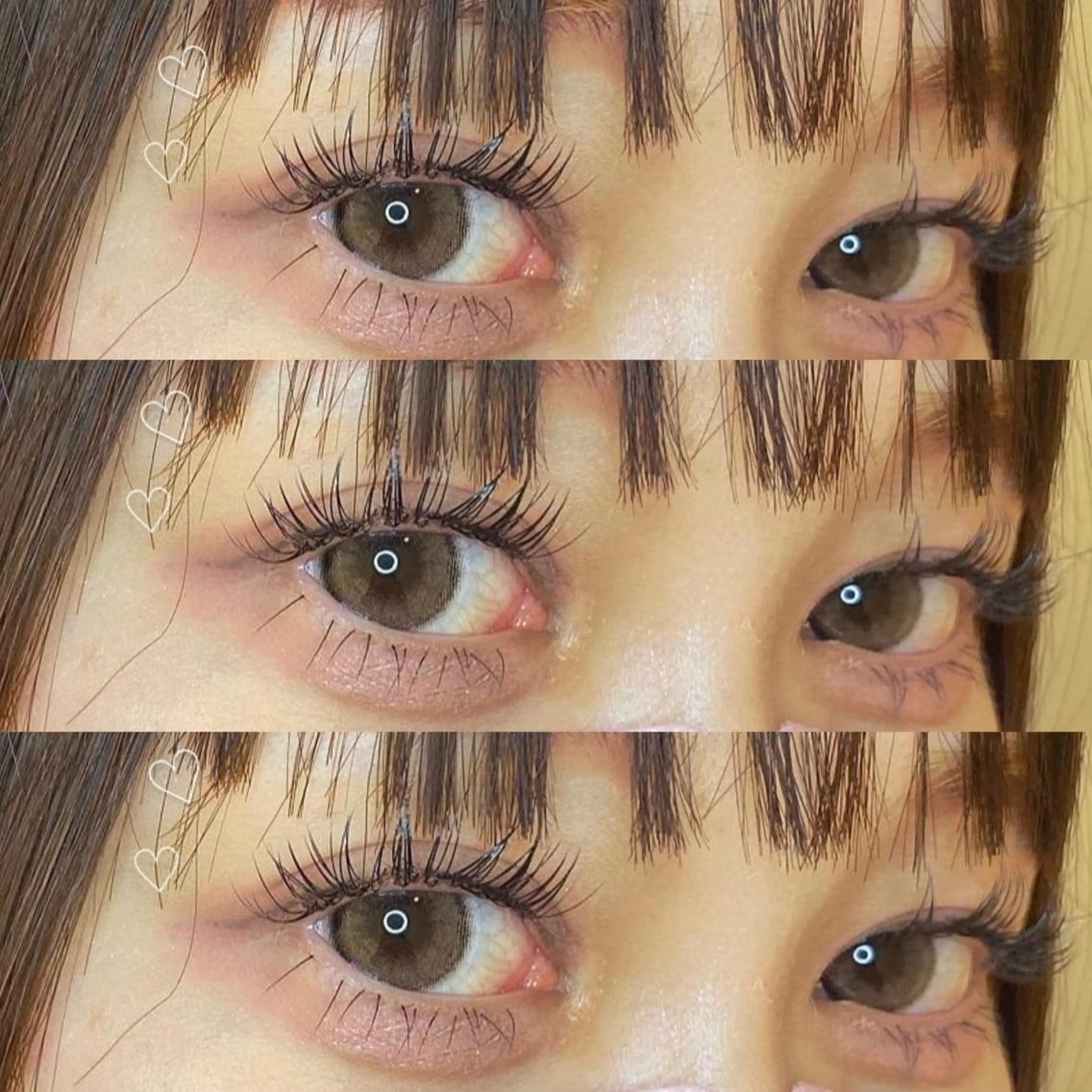 マツエク・マツパ 付け放題 PLATINUM DOLL【プラチナムドール】所属・ひろこ eyelist🎀のマツエク・マツパデザイン