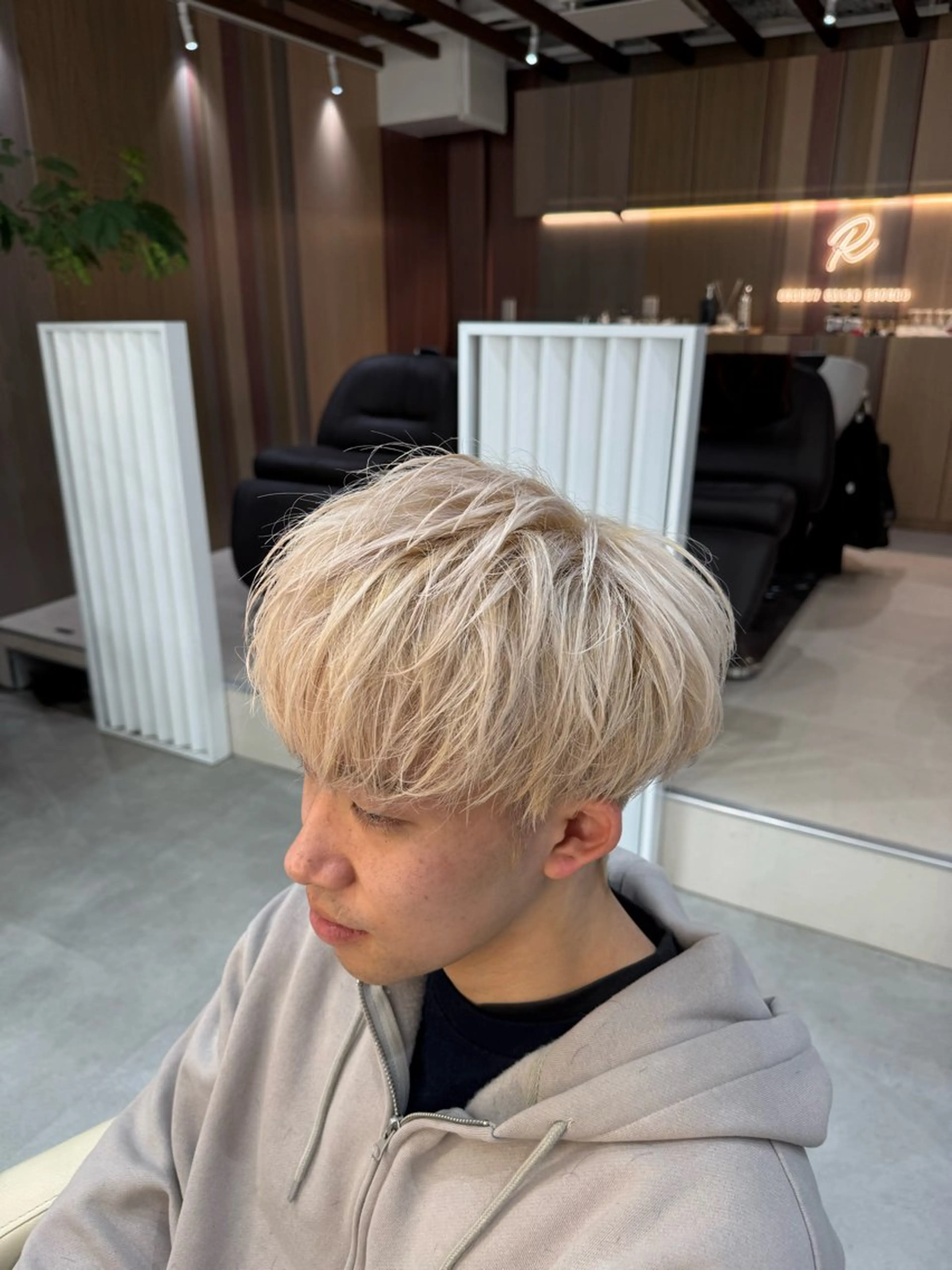 メンズカット➕ダブルカラーの写真