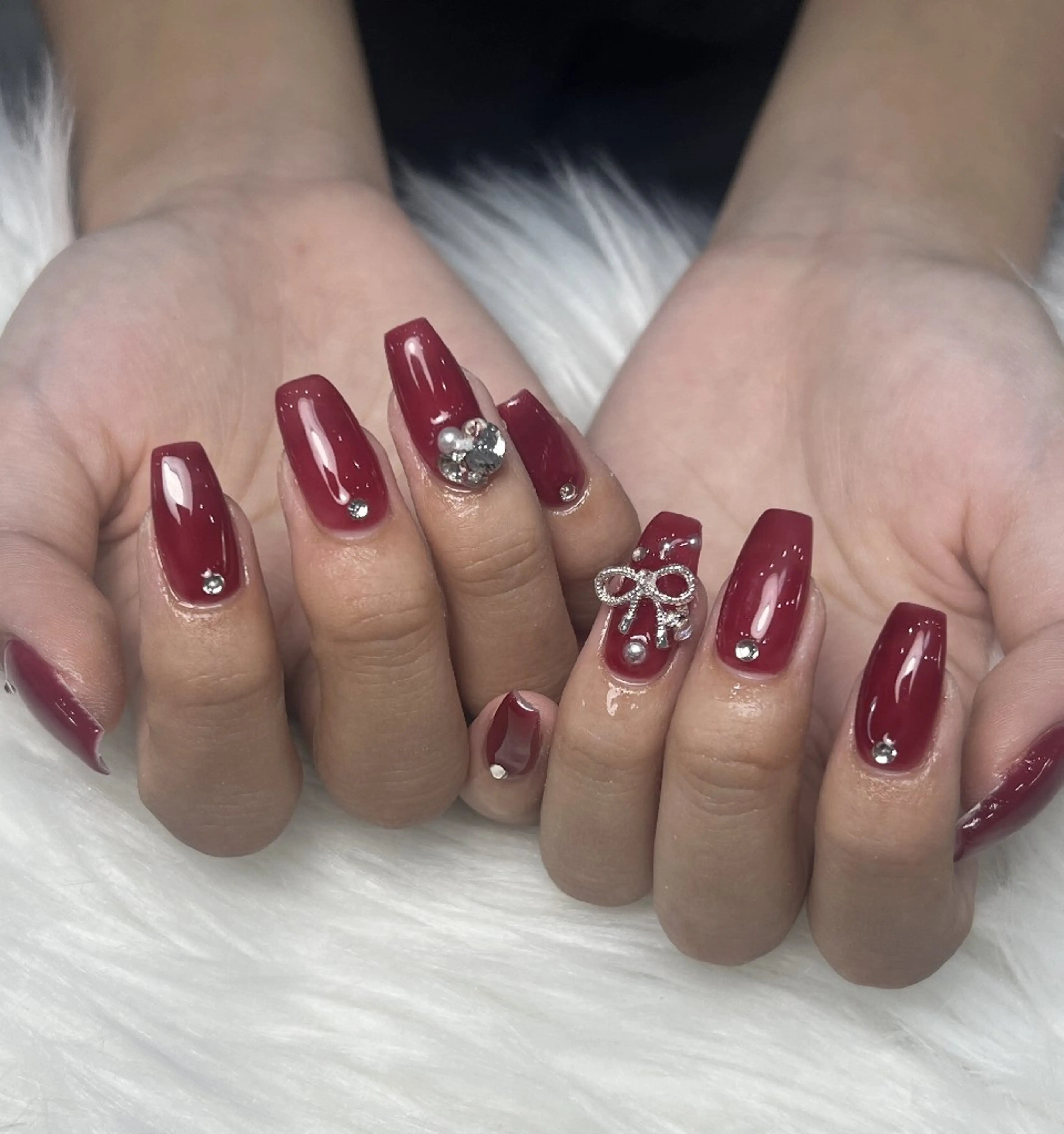 ネイル アートネイル フラワーネイル フットネイル フレンチネイル ジェルネイル ハンドネイル UM Nail Salonのネイルデザイン