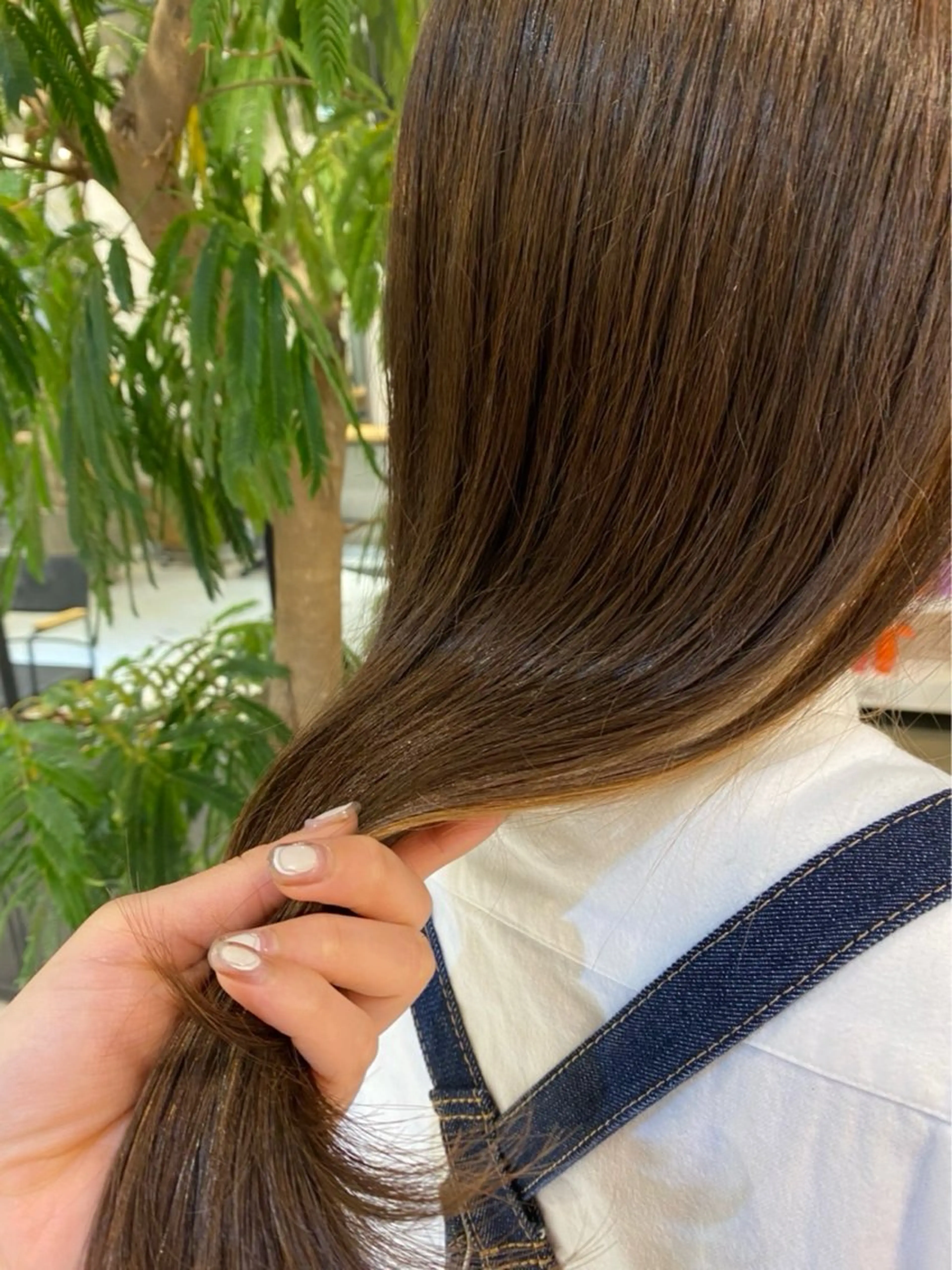 🍇💇🏻ワンカラー+シャンプーブロー🛁🧴【予約ﾘｸｴｽﾄからのご予約お願いしております🙇‍♂️】の写真