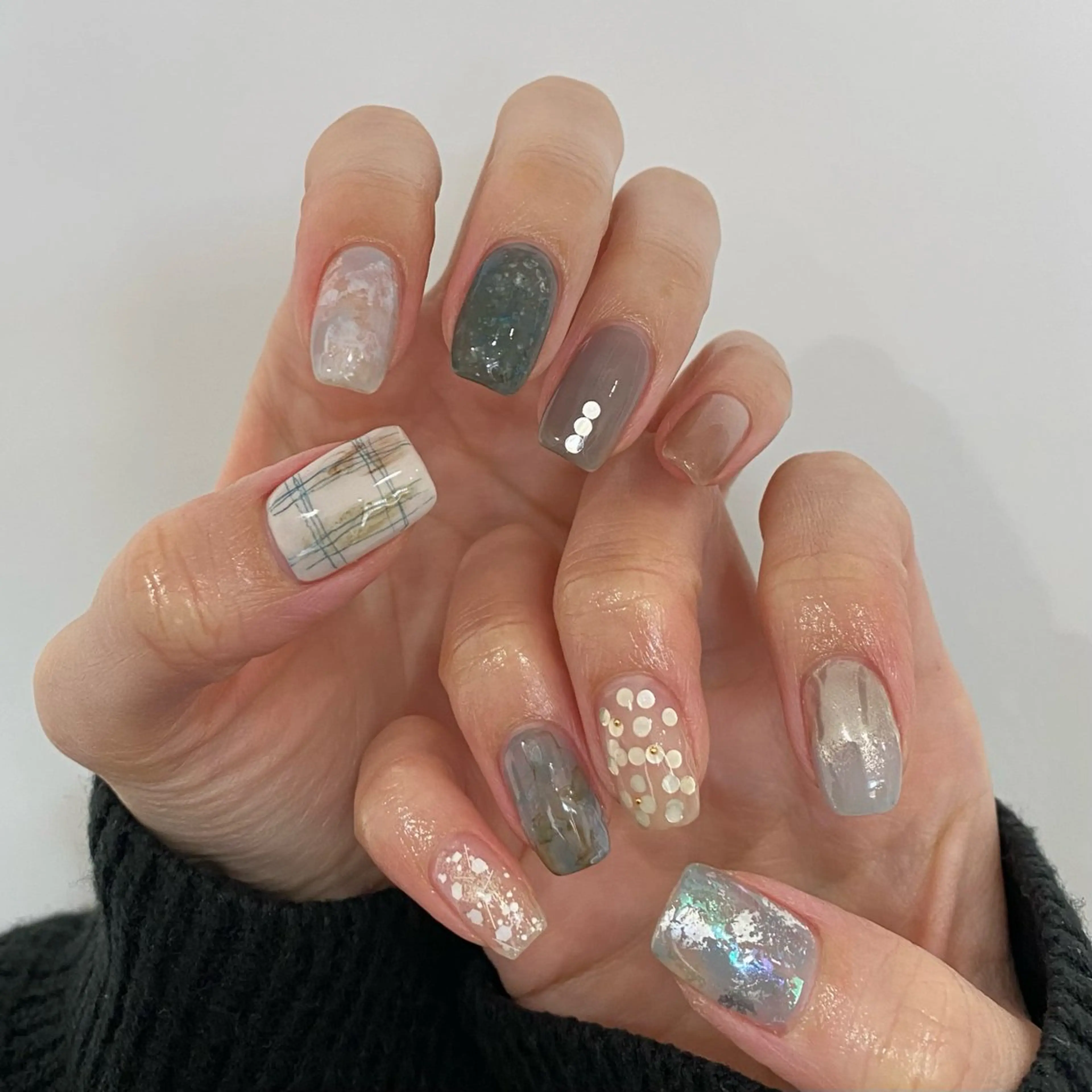 ネイル ハンドネイル NUE rico / ニュアンスネイルのネイルデザイン