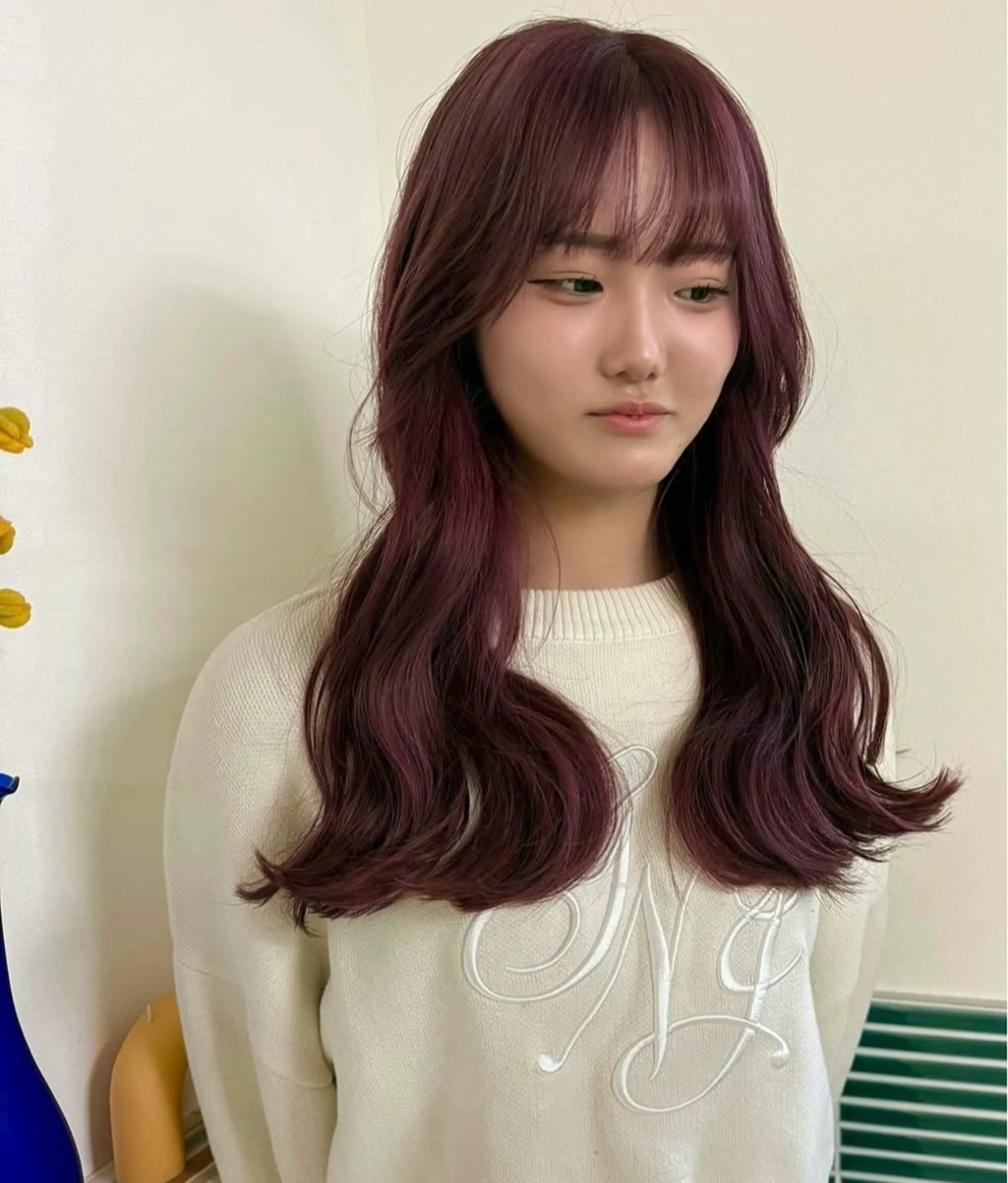 ［2回目以降］ワンカラー+オリジナルトリートメント🩵梅田/透明感カラー/20時以降の写真