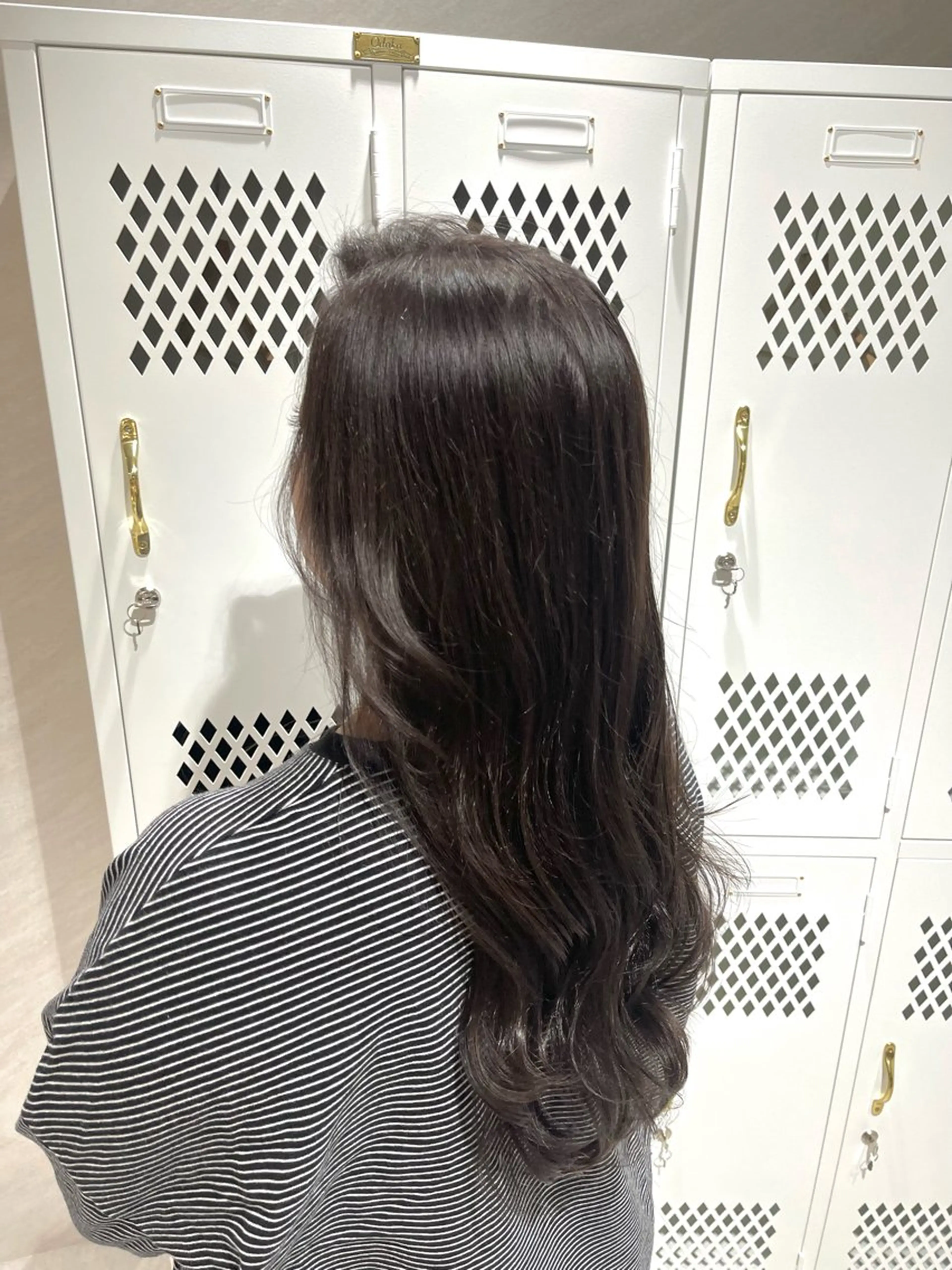 ロング カラー グレージュ ヘアカラー トリートメント 🩵ボブ/レイヤー /髪質改善🩵のヘアスタイル