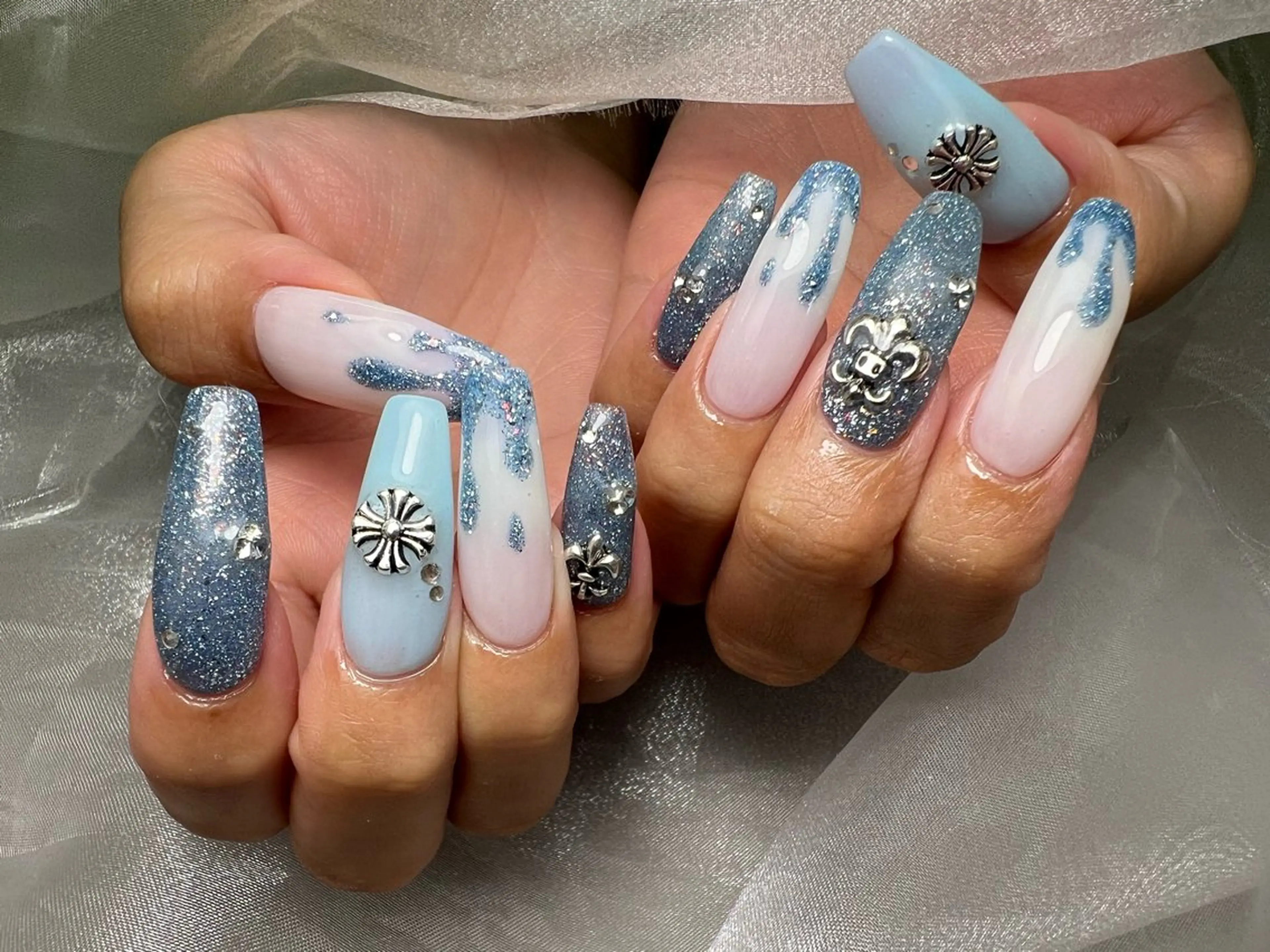 ネイル ハンドネイル Mana‪ ‪·͜· ❤︎‬のネイルデザイン