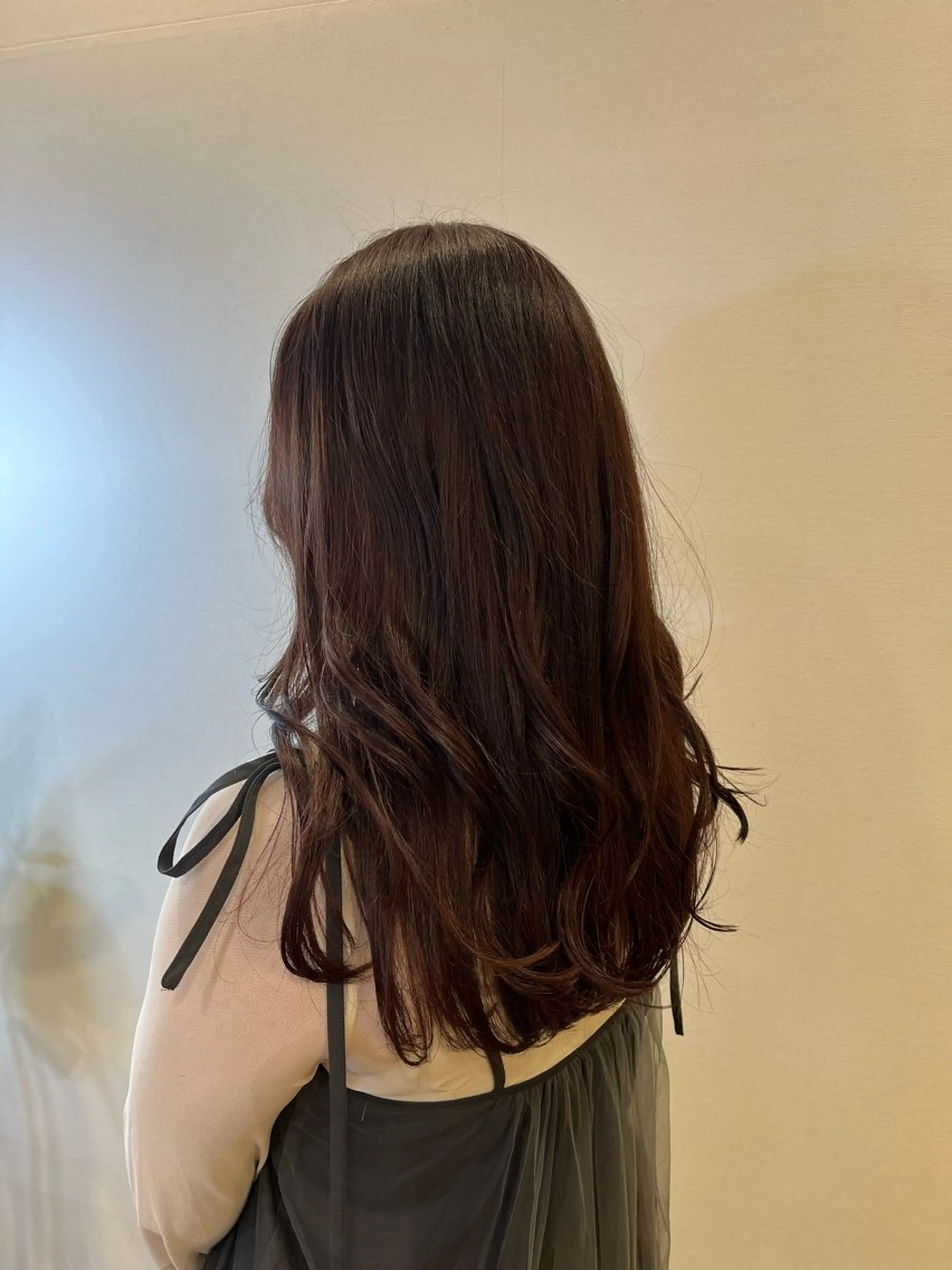 ロング 田中 結月のヘアスタイル