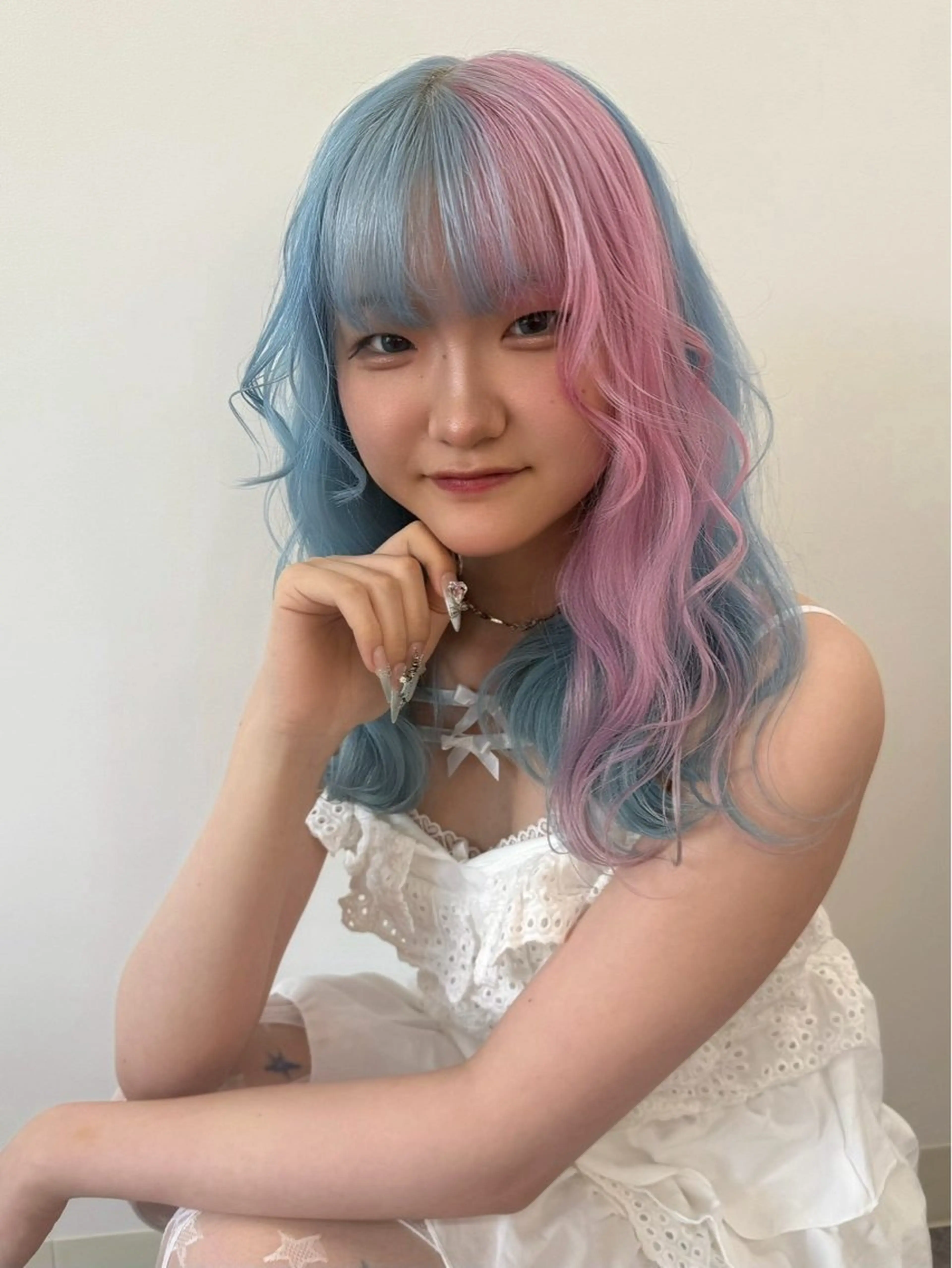 ミディアム ヘアカラー moe/名古屋 /カラーモデルのヘアスタイル