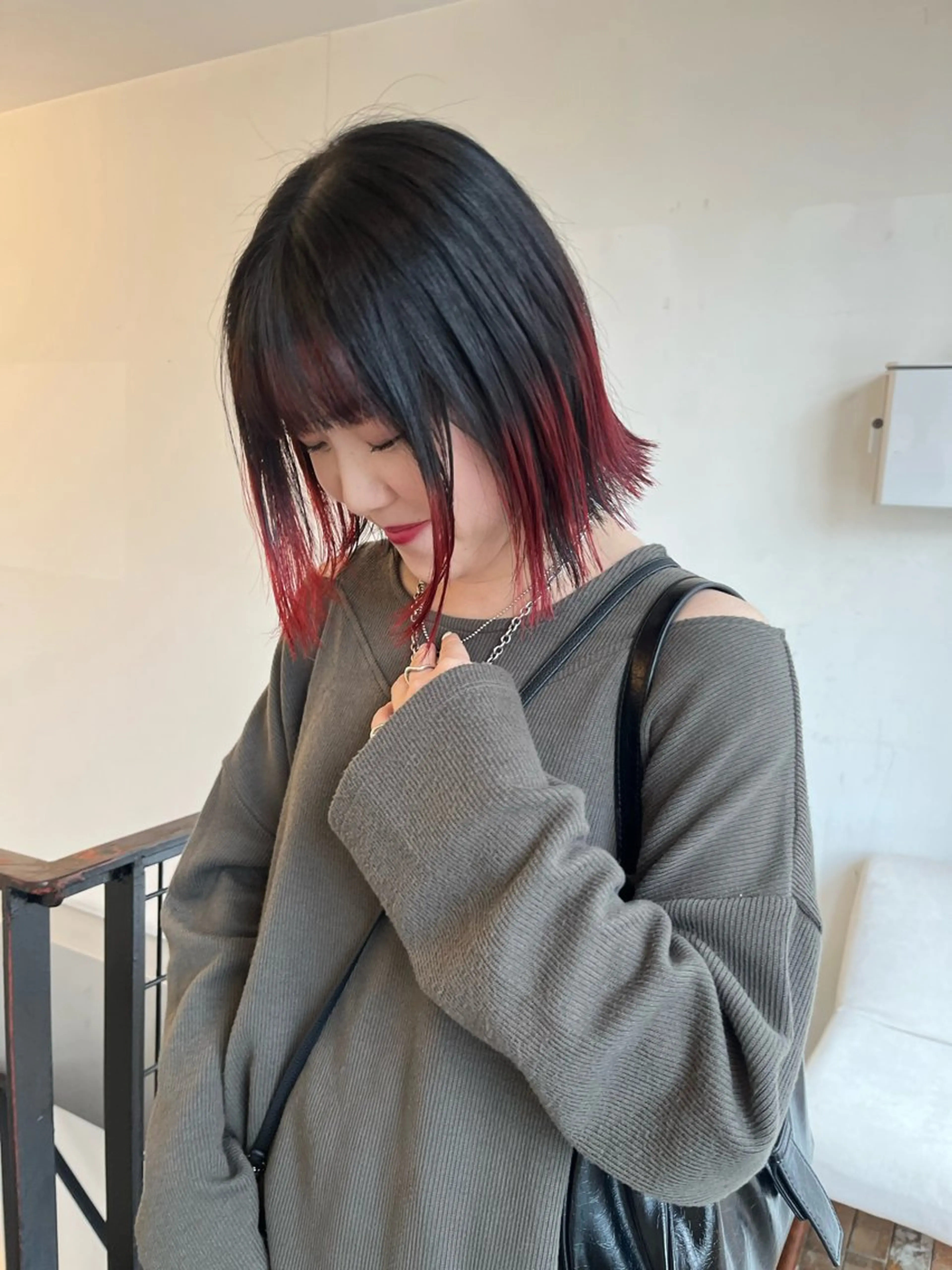 ショート カラー aya/ブリーチ/ ボブ/ショートのヘアスタイル