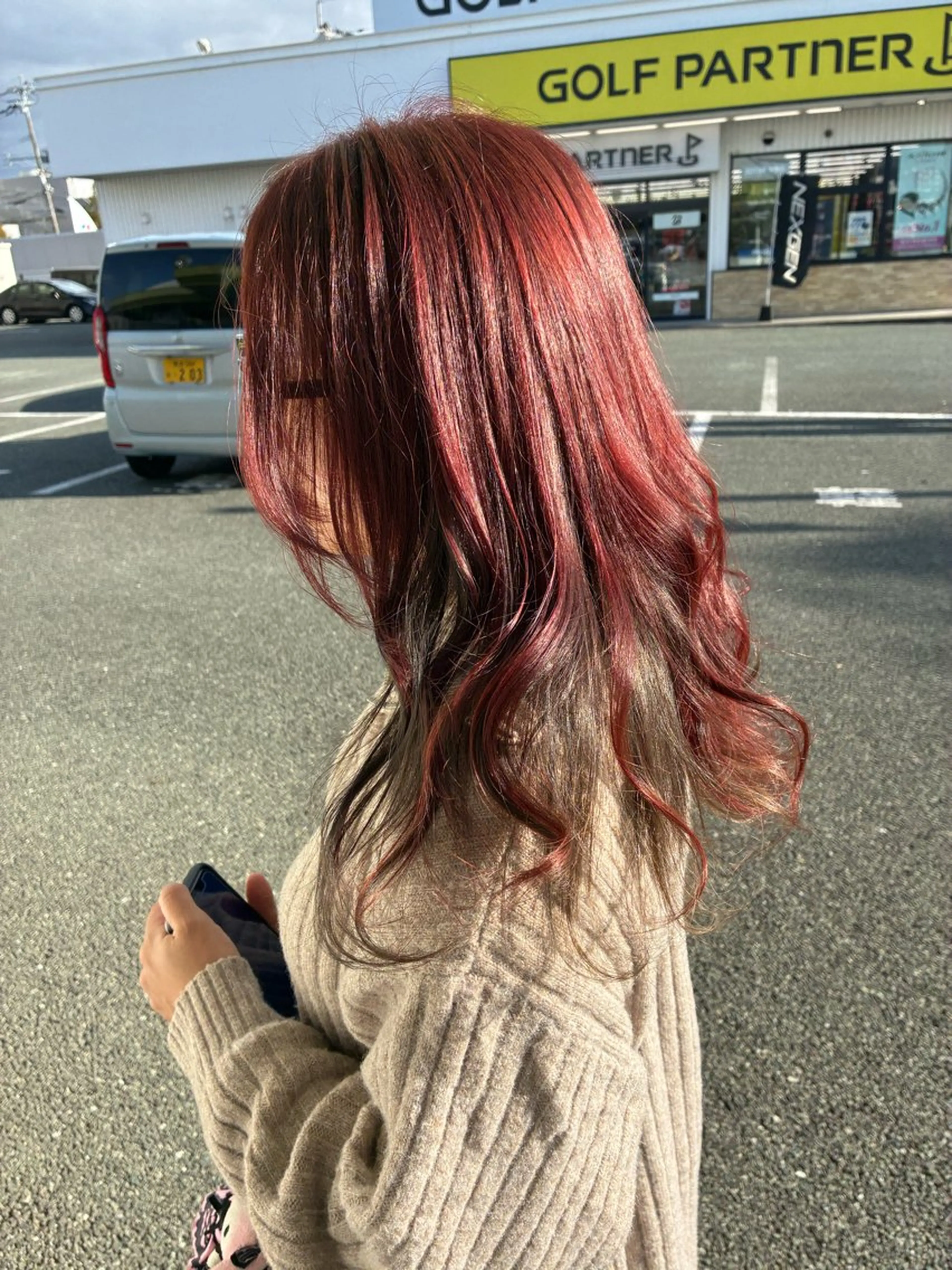 ロング カラー ヘアカラー LiTA  浜線店 小野寺のヘアスタイル