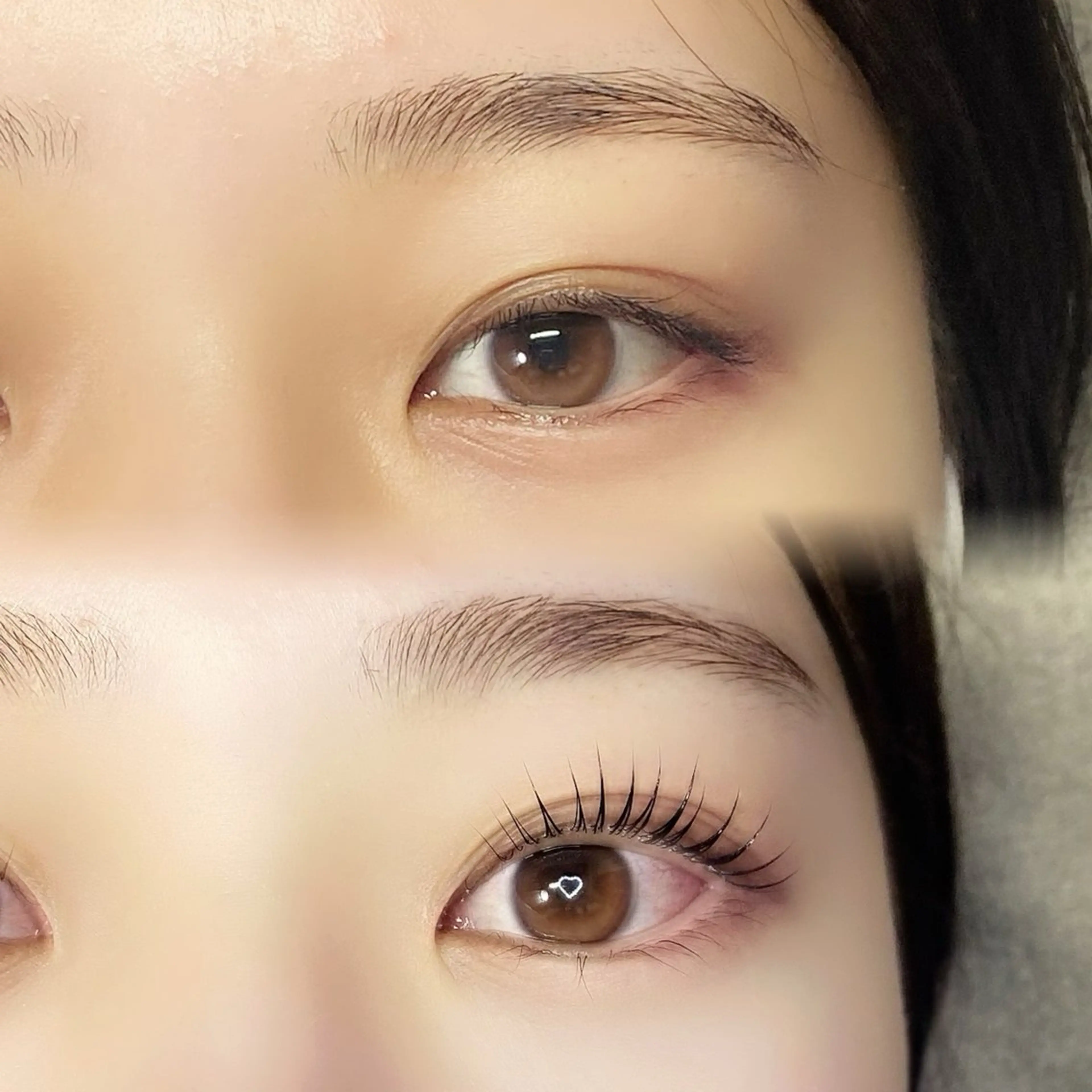 マツエク・マツパ 束感まつ毛 パリジェンヌラッシュリフト まつげパーマ ワンホンマツエク マツパ ruhe eyeのマツエク・マツパデザイン