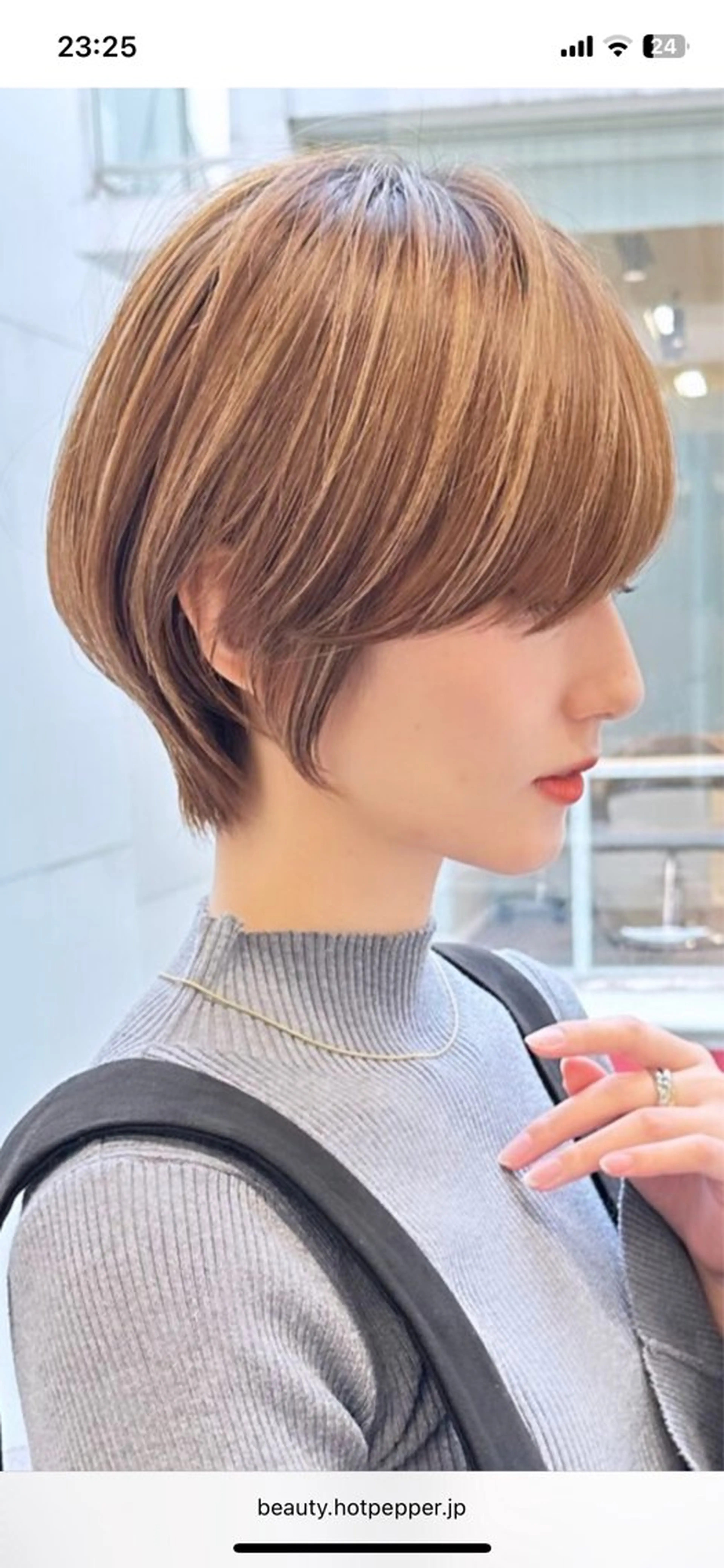 ショート カット ヘアカラー トリートメント 稲毛田 颯人のヘアスタイル