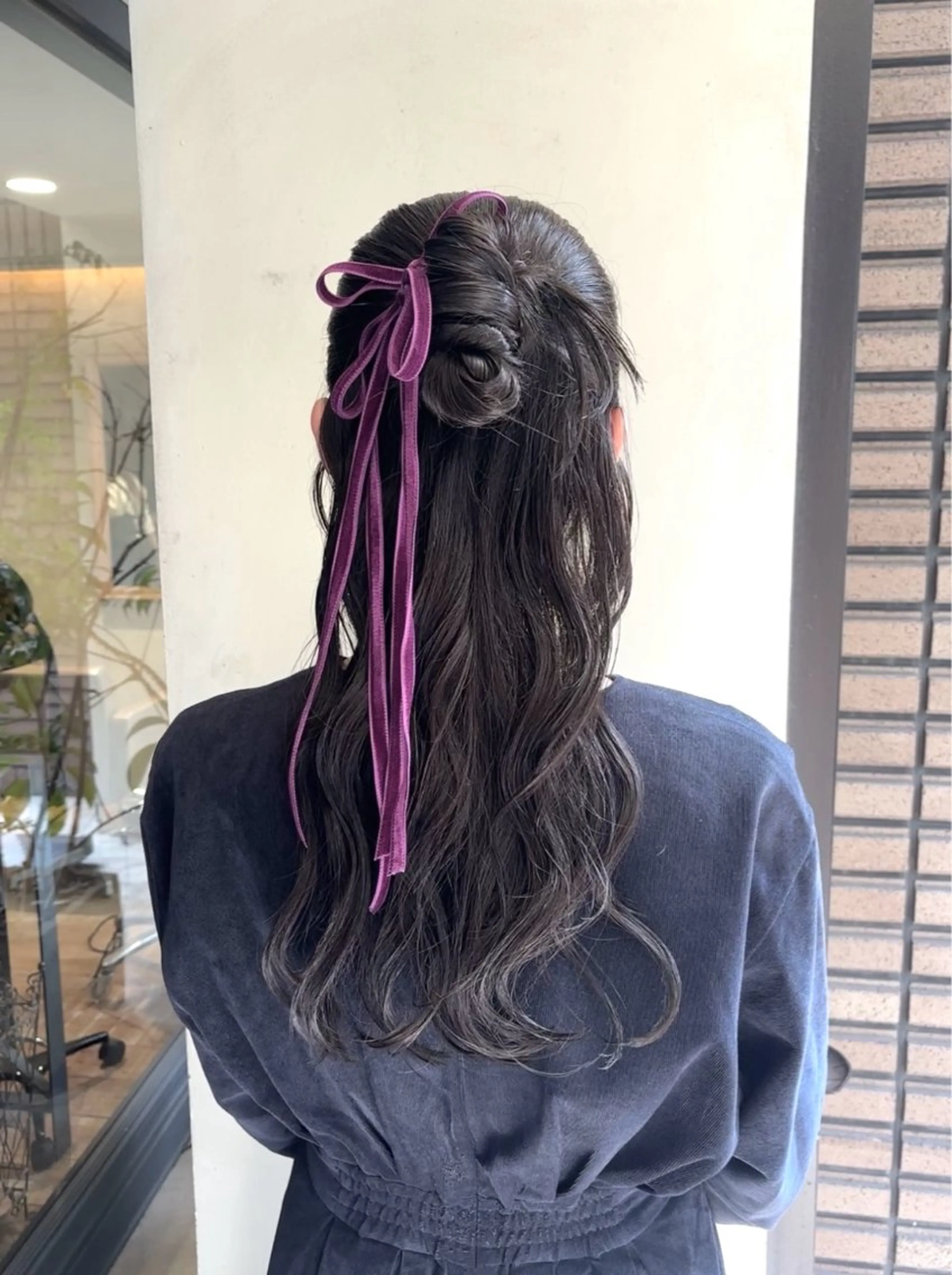 ヘアアレンジ ボブ/レイヤー/ 梅田/天野川奈緒のヘアスタイル