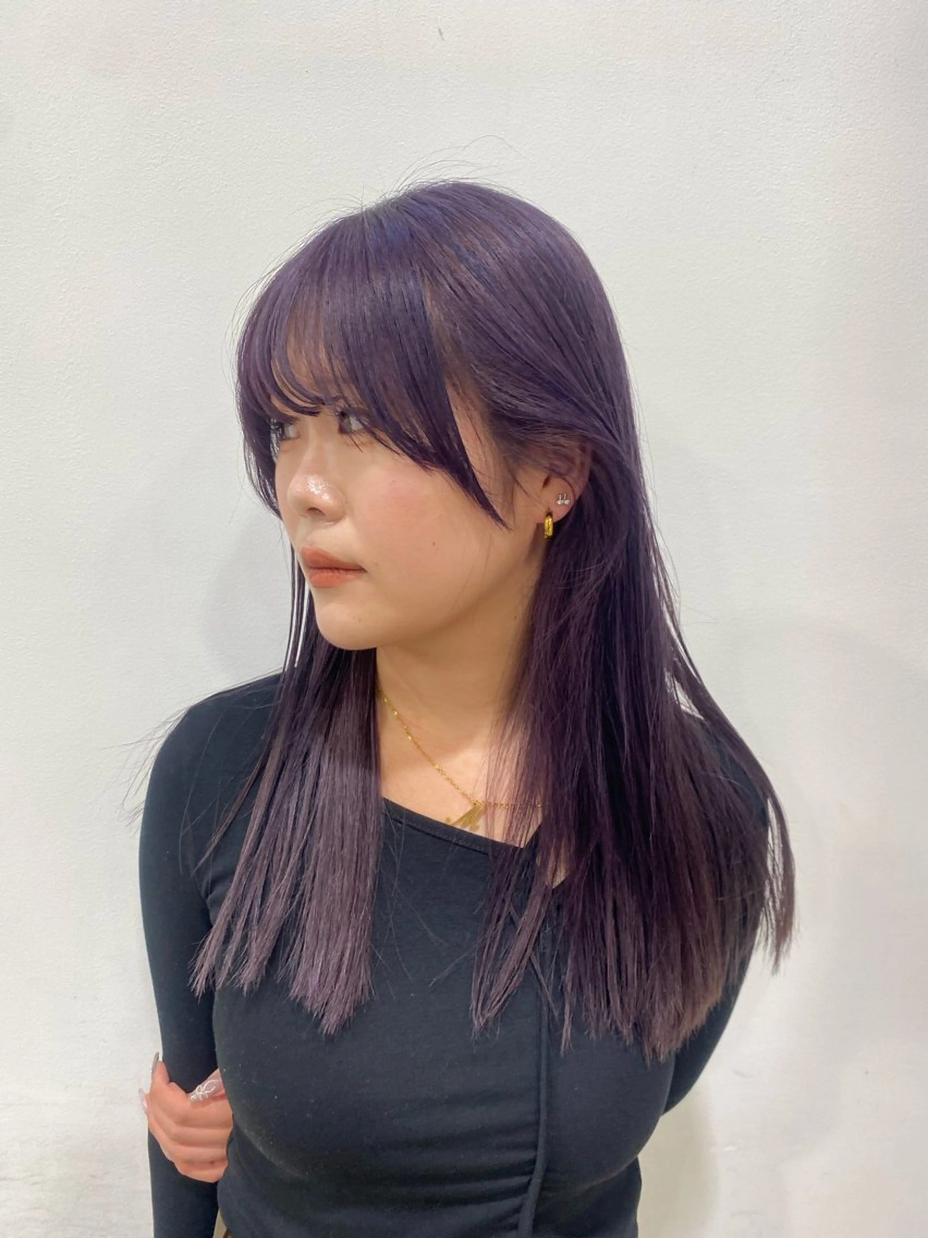 ロング レイヤー／マツエク 💋𝑨𝑵𝑵𝑨のヘアスタイル