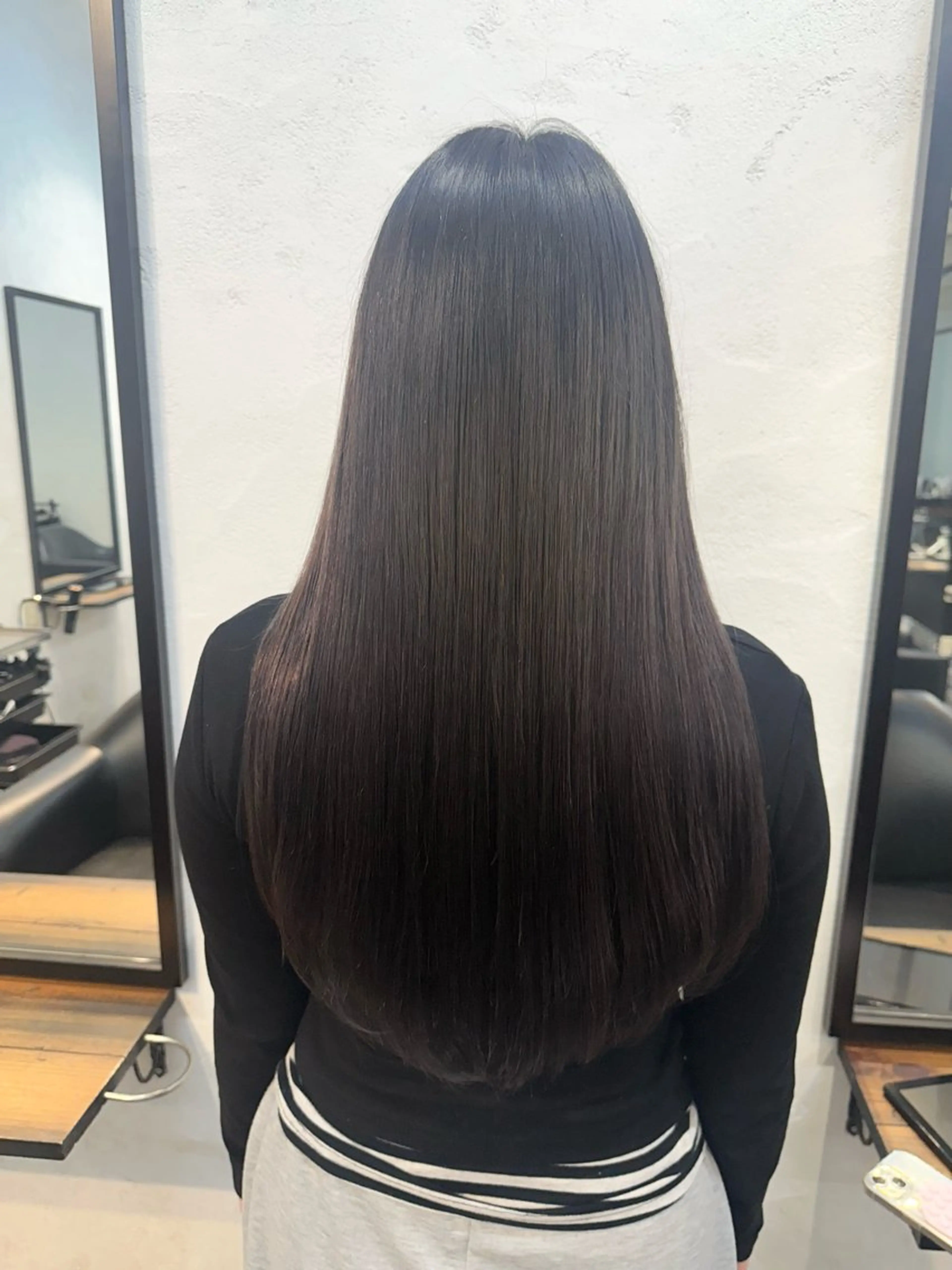 ロング カラー ヘアカラー トリートメント エクステ 🫧シールエクステ/ 艶カラー🫧アサミ️のヘアスタイル