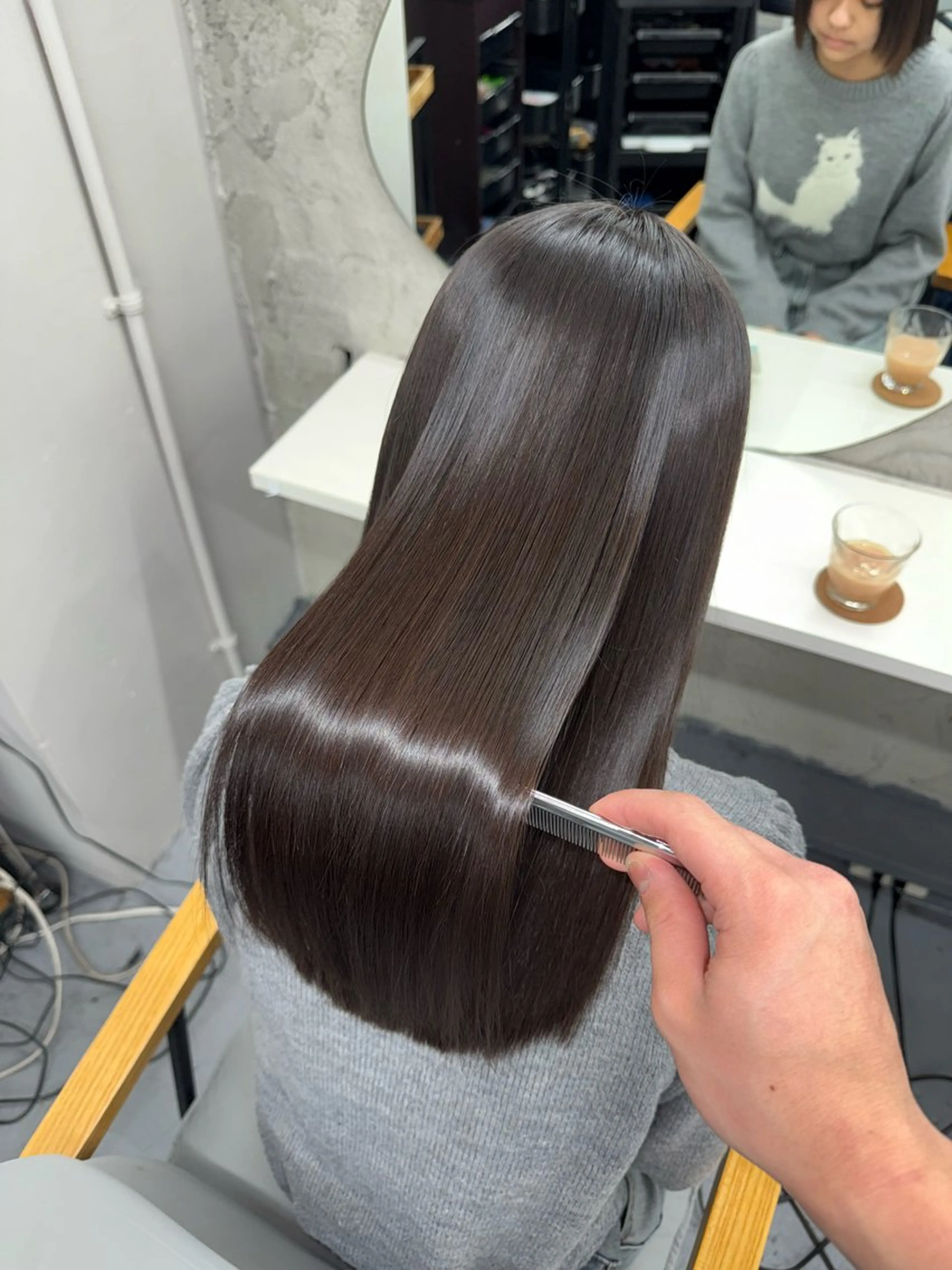 ロング 縮毛矯正 (柏)美髪矯正 髪質改善特化だいちのヘアスタイル