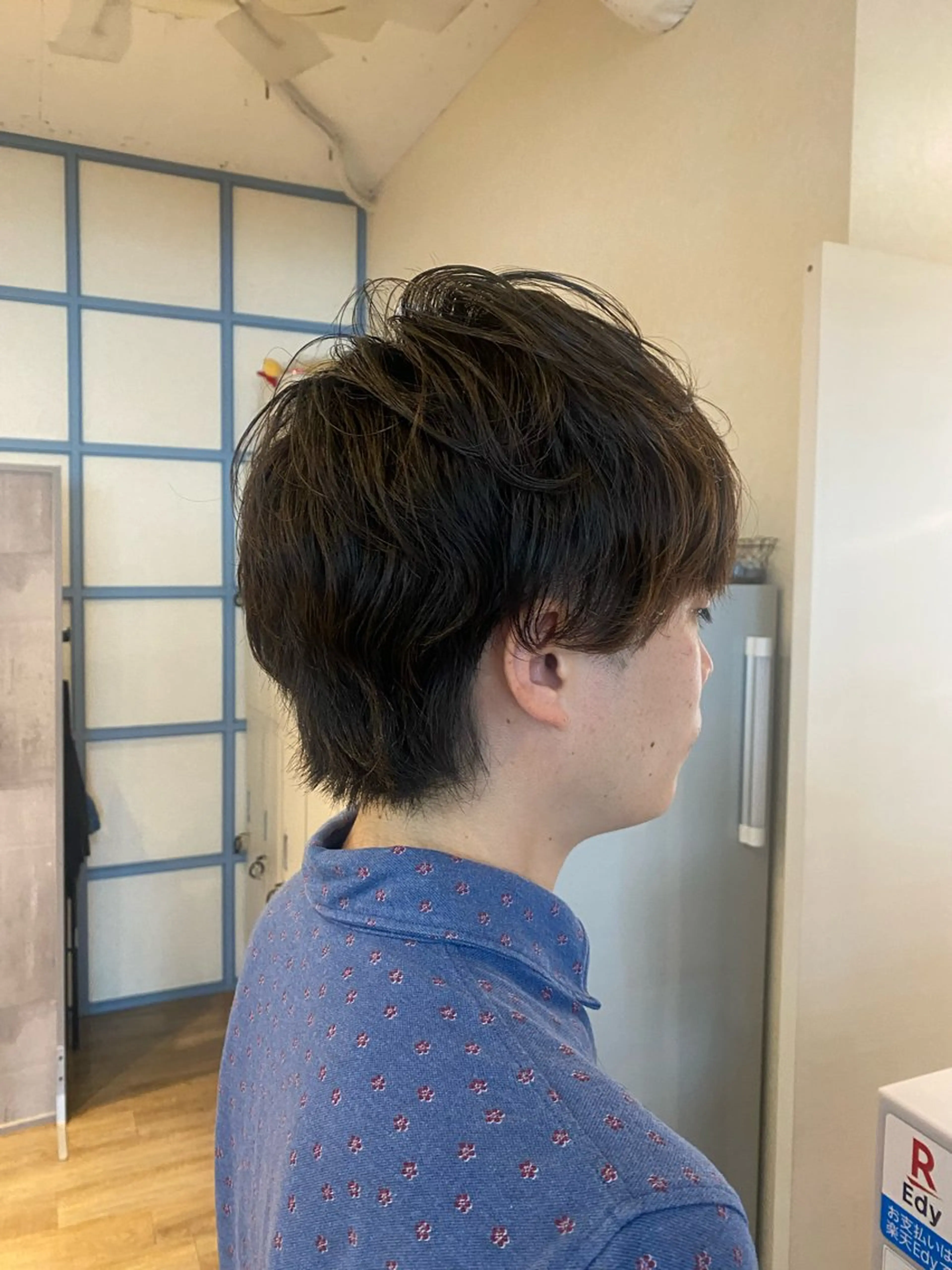 パーマ メンズ メンズブリーチ 縮毛矯正 N°+aero 😊れいか😊のヘアスタイル