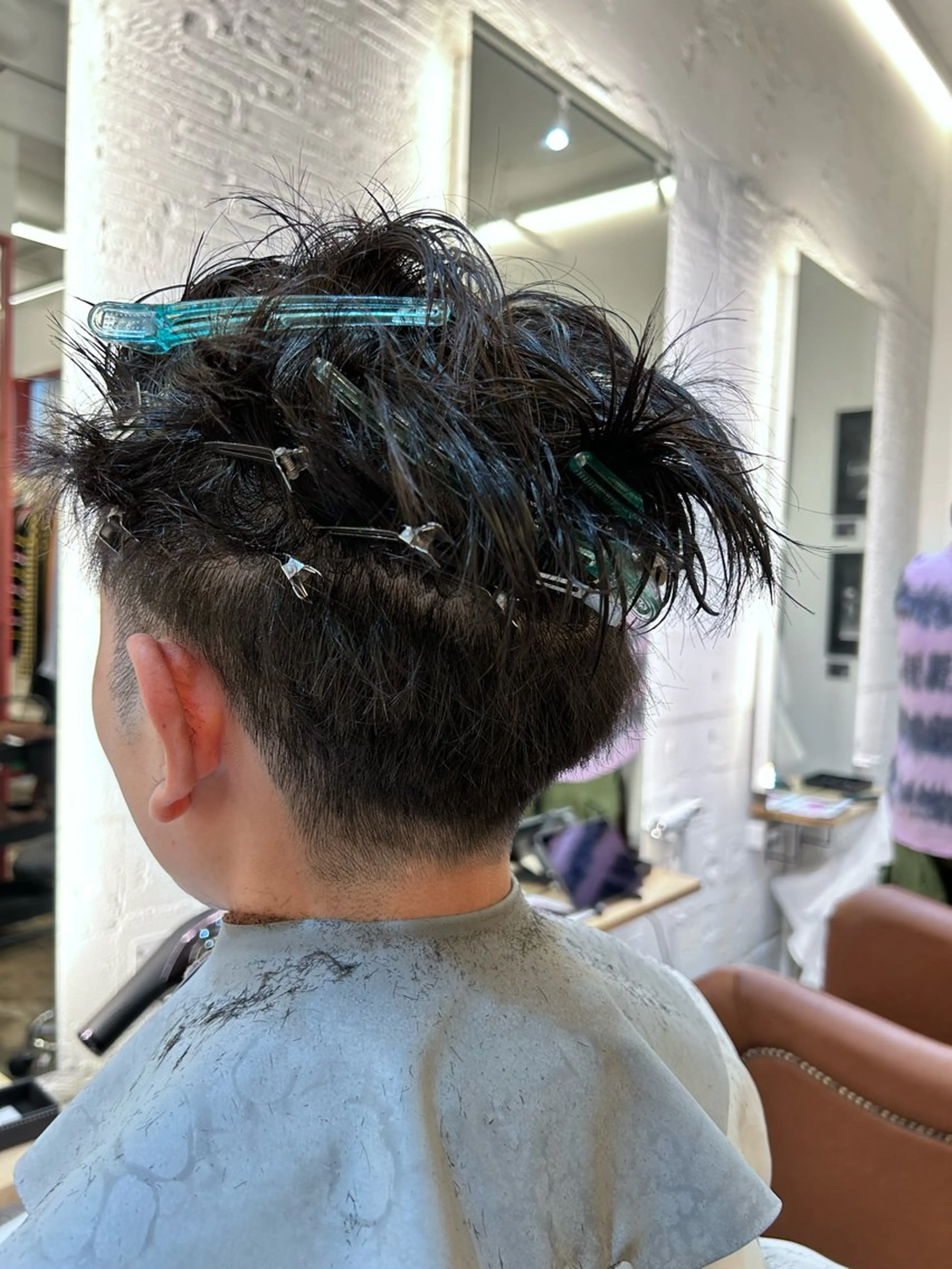 メンズ Ryo☘縮毛矯正/ メンズ/ブリーチ/のヘアスタイル