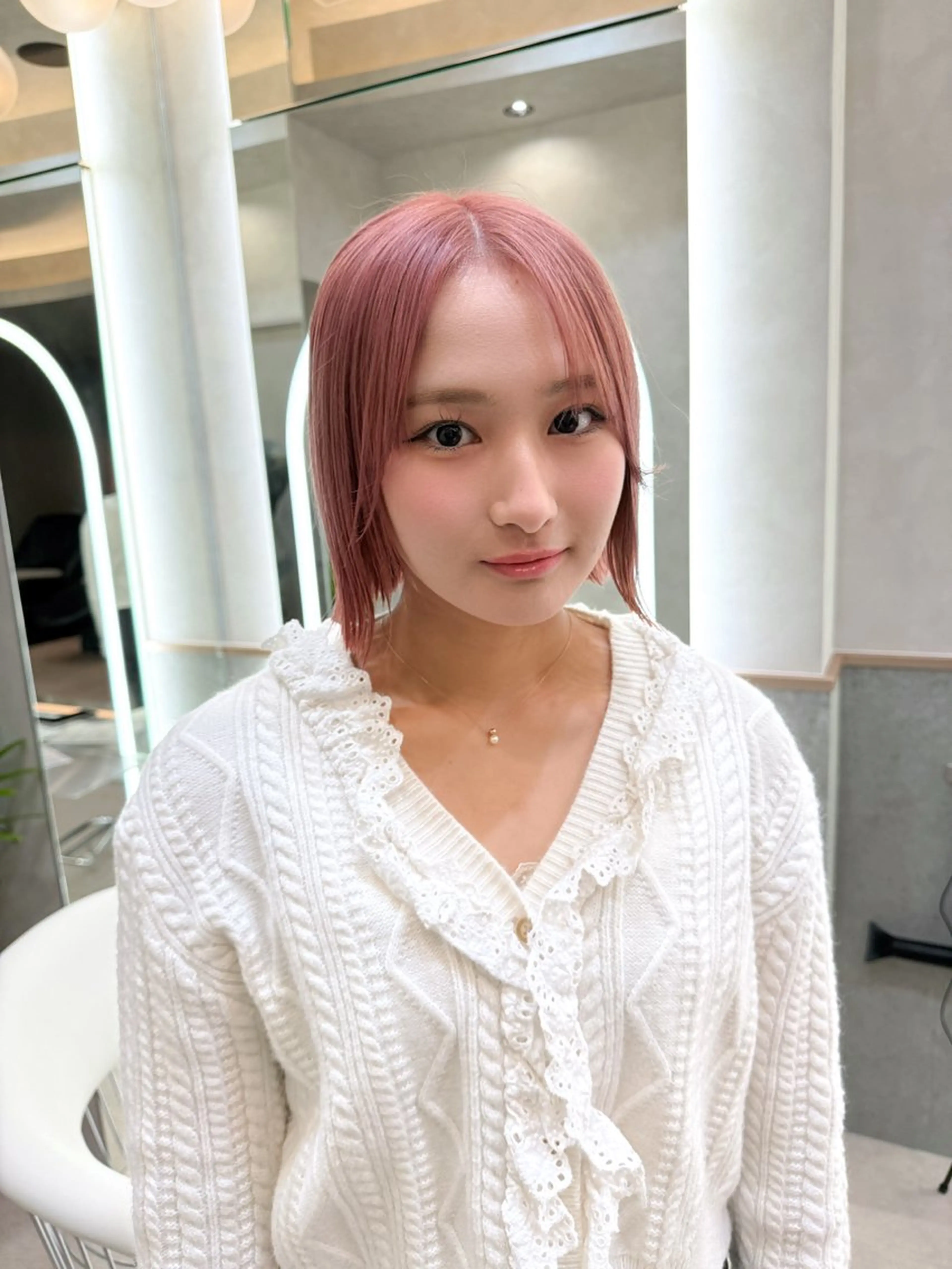 ショート カット ヘアカラー トリートメント レイヤー/ハッシュ/ ボブ/縮毛/内藤康太のヘアスタイル