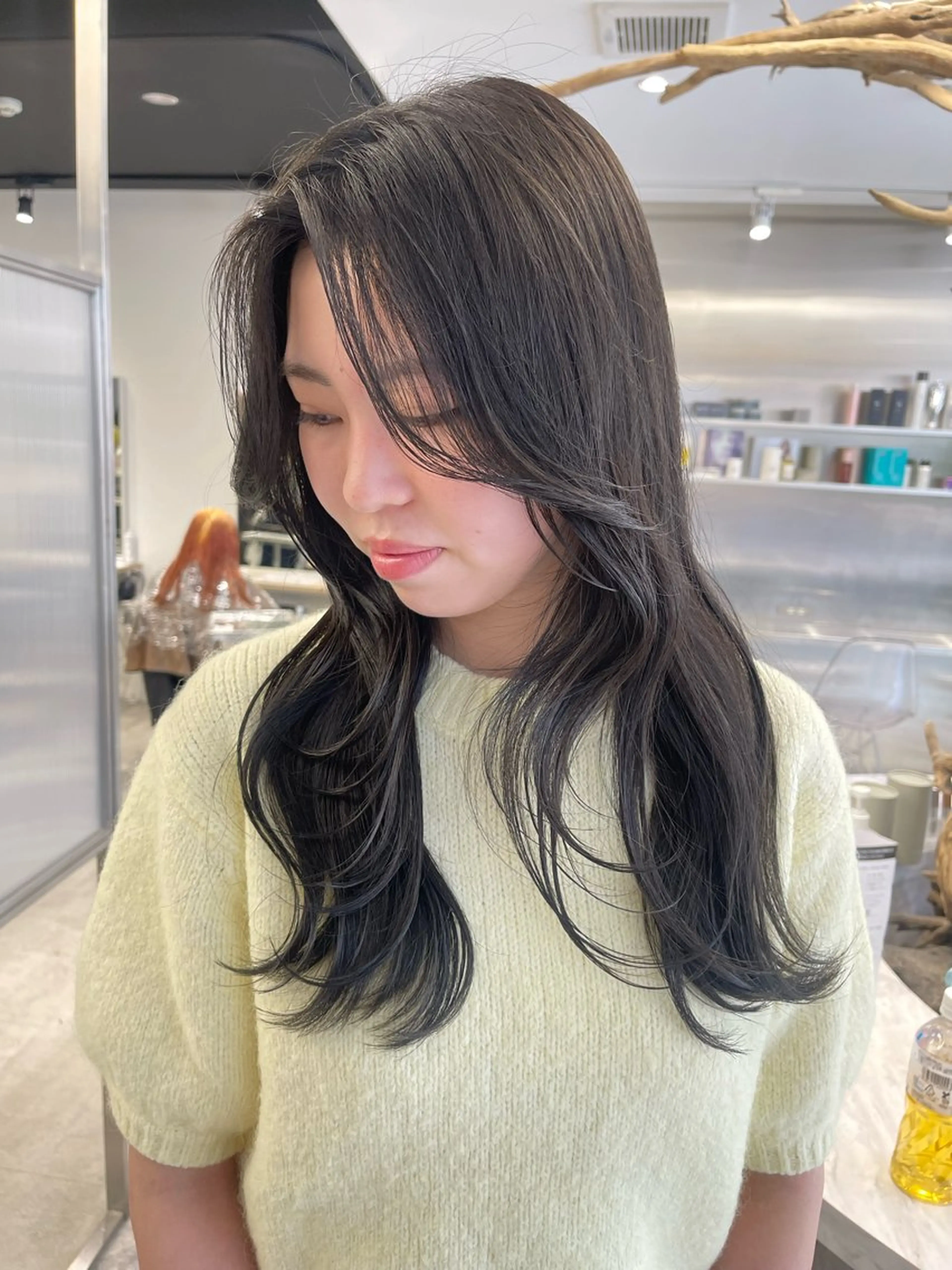 カラー ヘアカラー ユナ🌙 nailのネイルデザイン