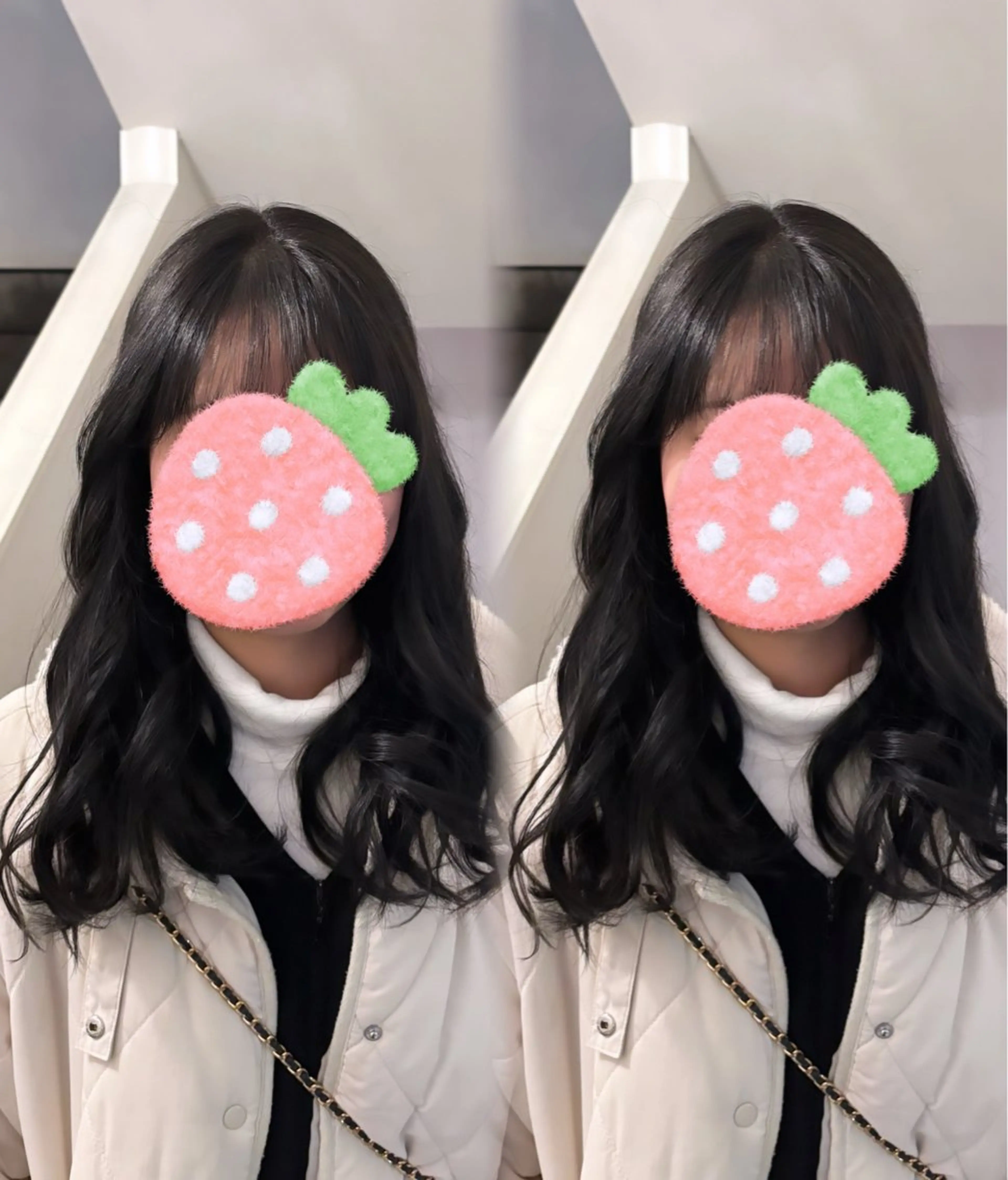ロング ヘアカラー 杉本 奈々美のヘアスタイル