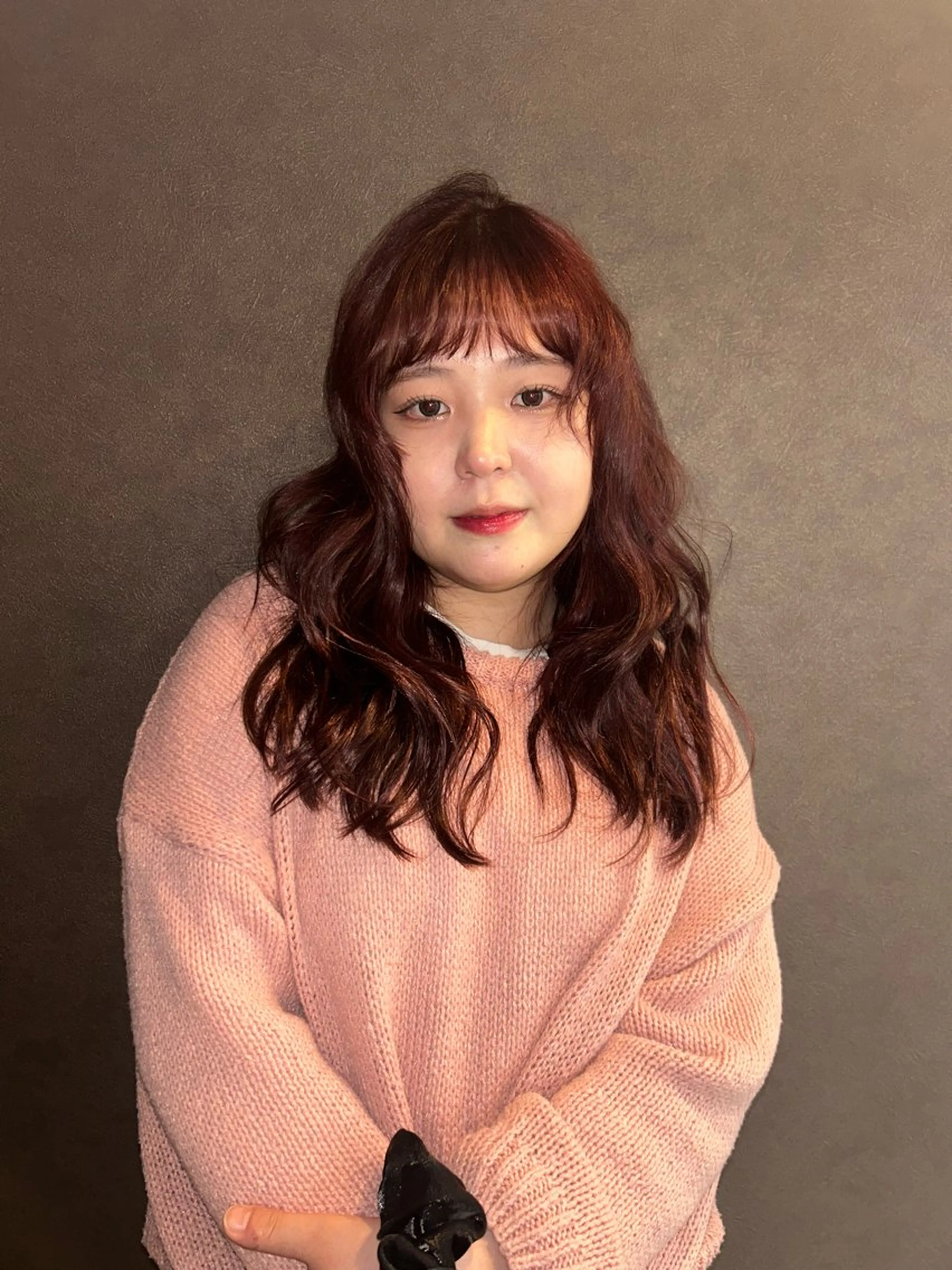 セミロング カラー ヘアアレンジ ☕️結【suii.】 ボブ/ヘアセット☕️のヘアスタイル