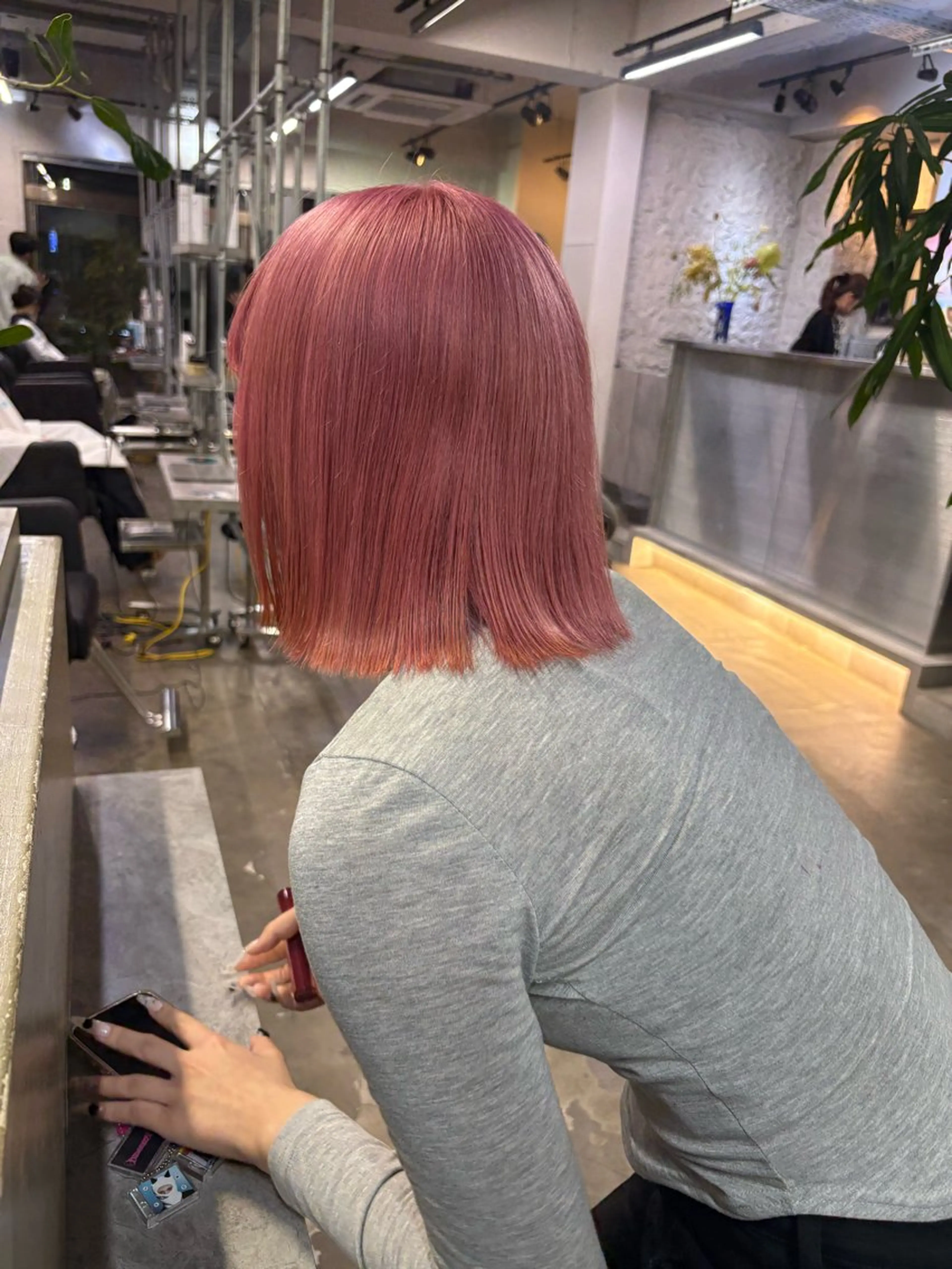 カラー ヘアカラー ハイトーン レイヤー🎀meiのヘアスタイル