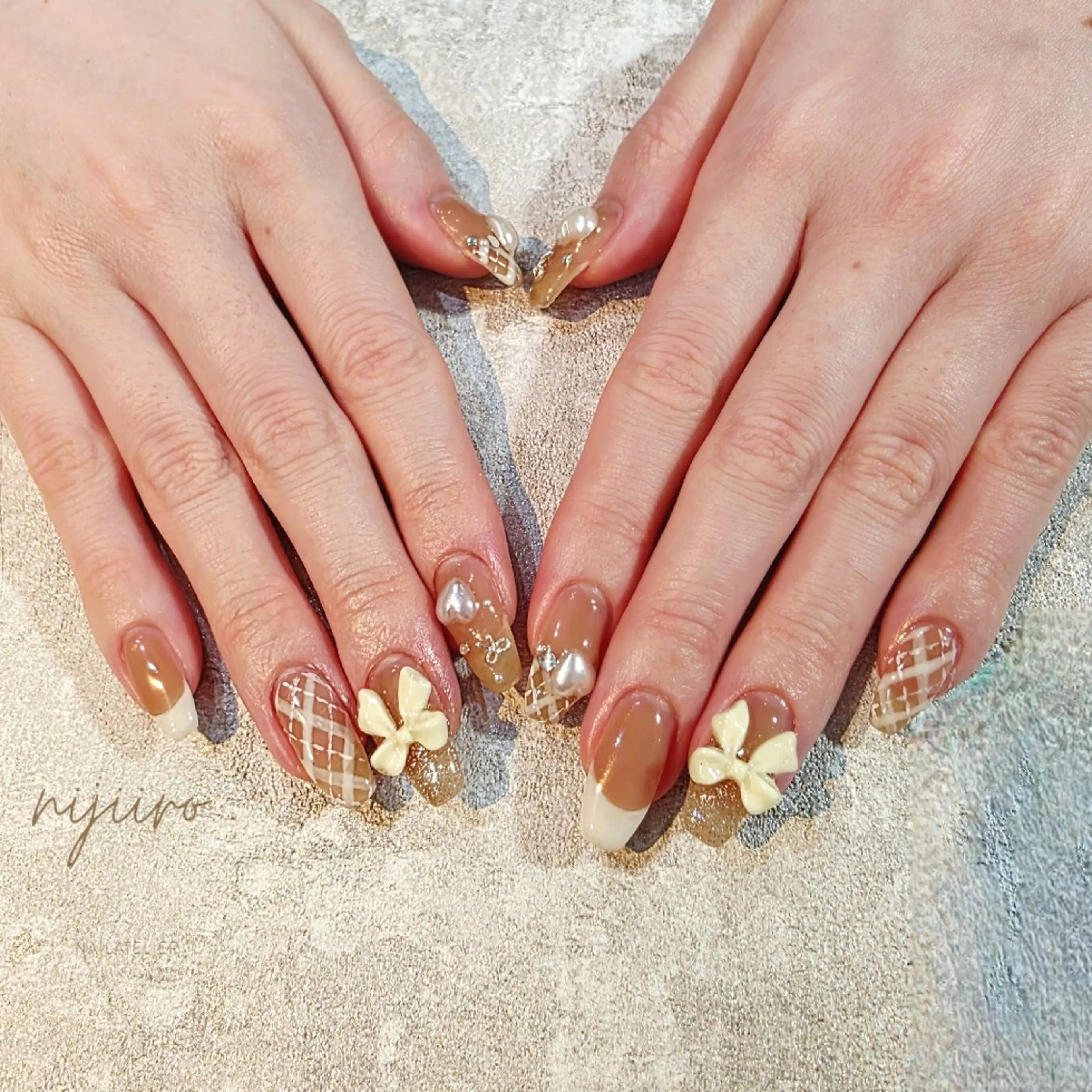 ネイル ハンドネイル nijiiro🌈 サトウのネイルデザイン