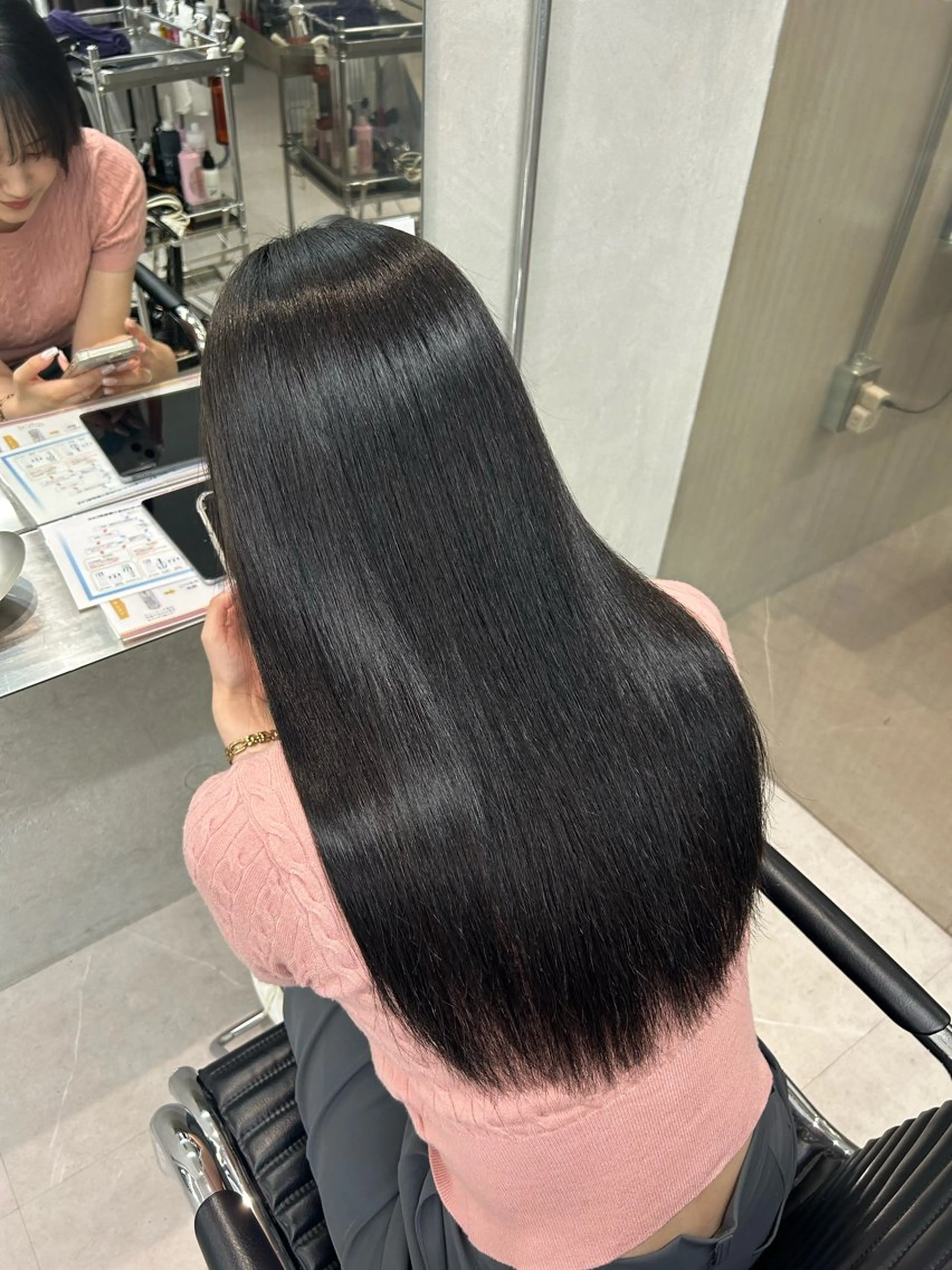ロング カラー カット ヘアカラー IO イオリのヘアスタイル