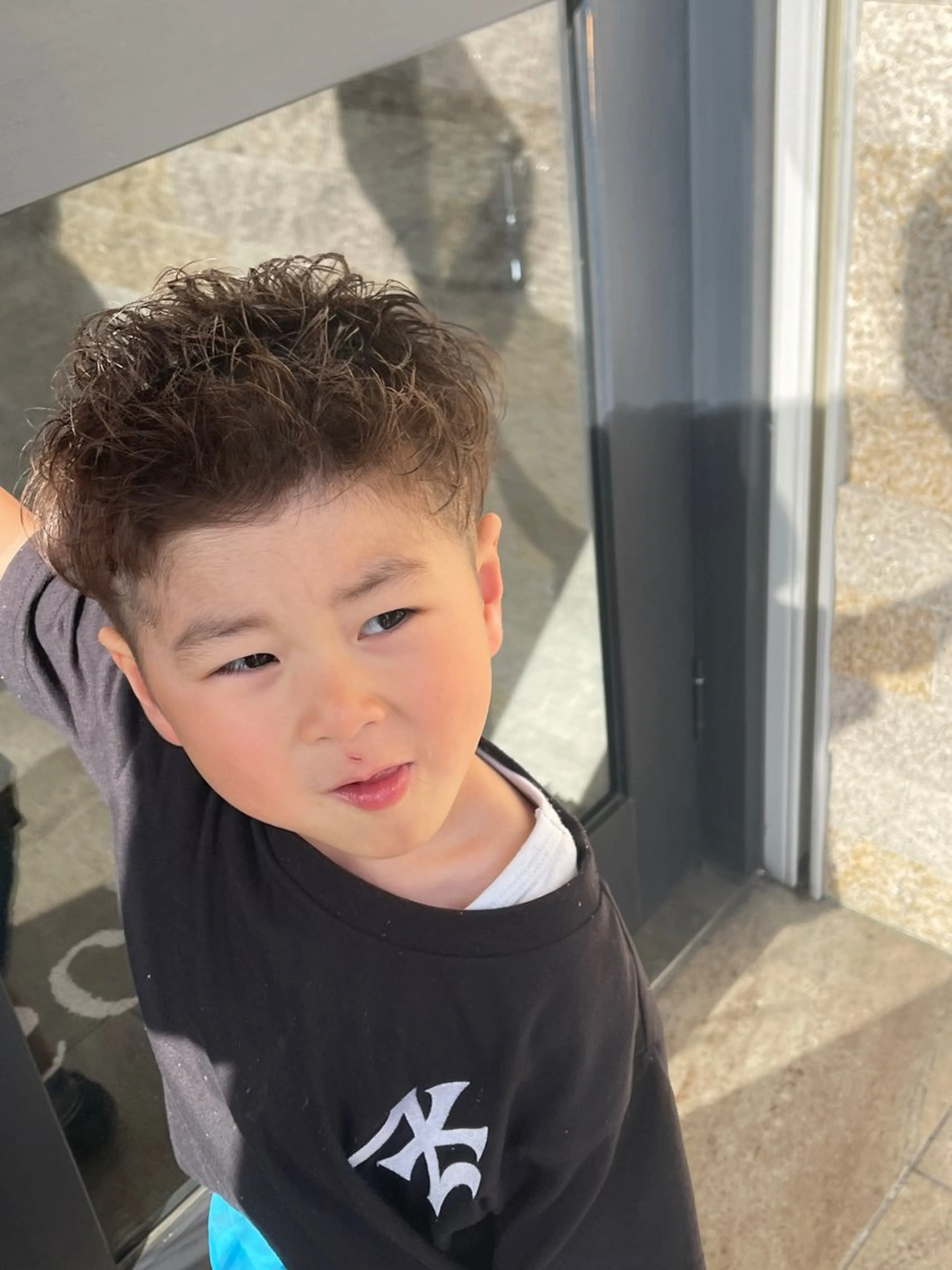 ショート カット 川田 仁のヘアスタイル