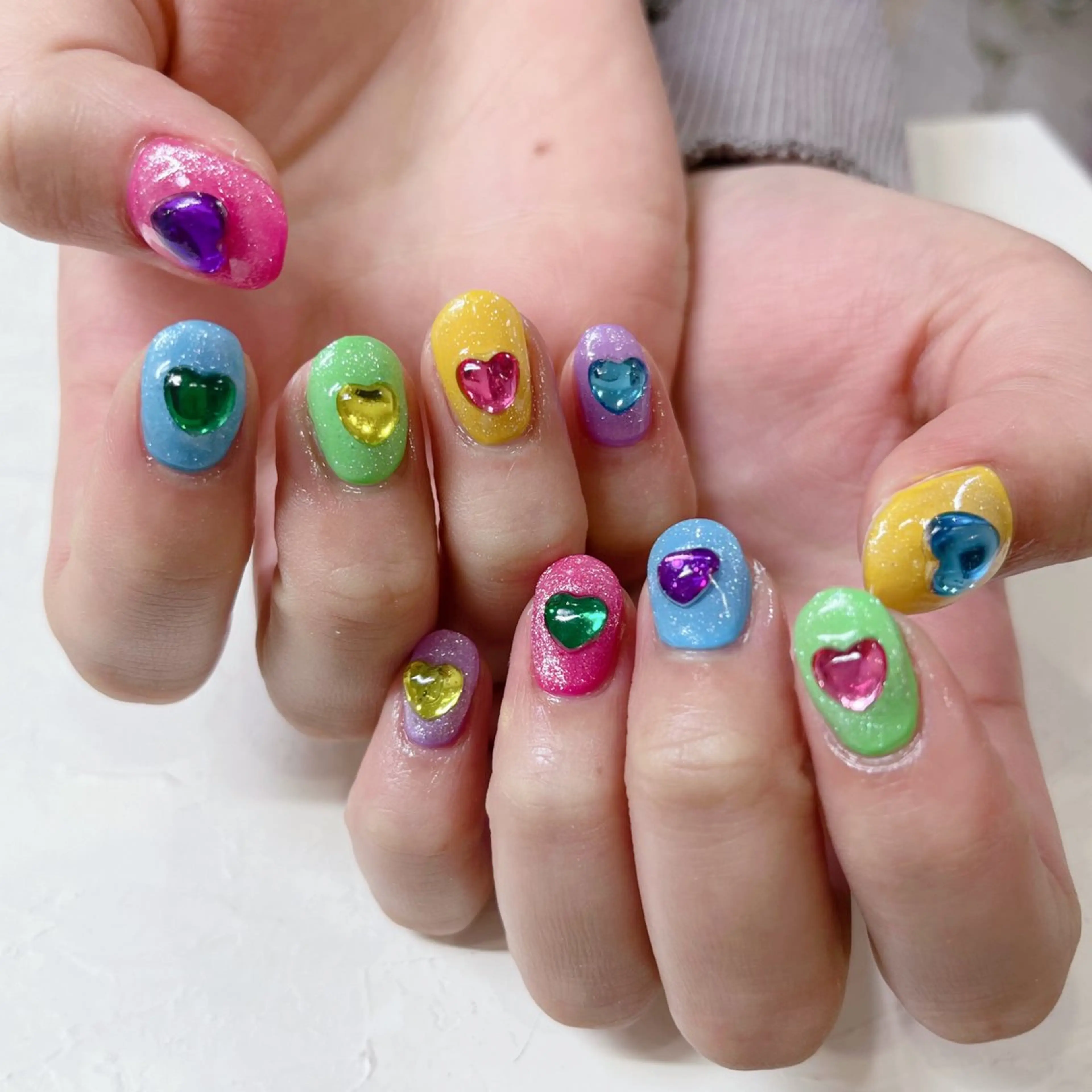 ネイル Maya 🧊🫧‪のネイルデザイン