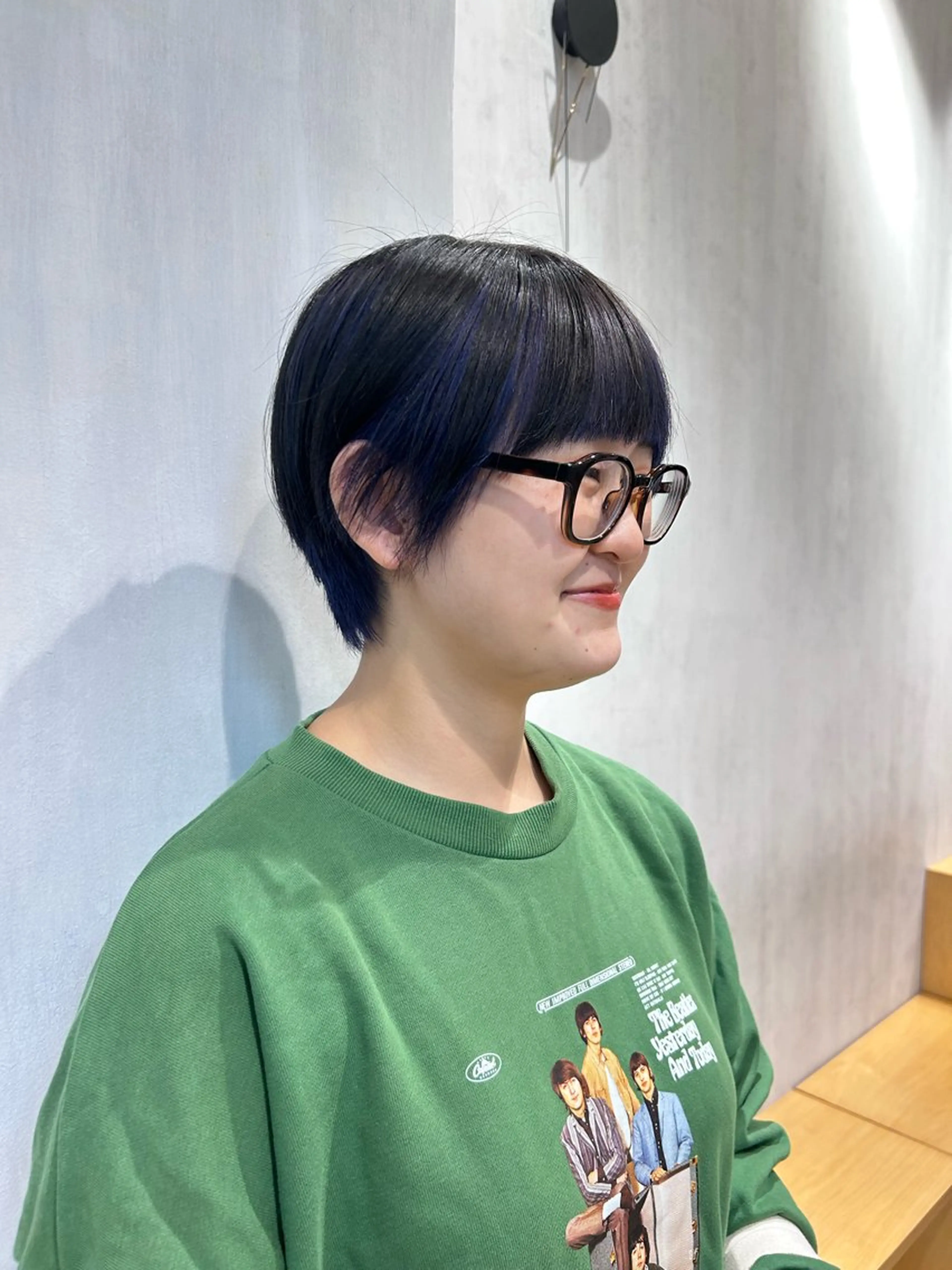 ショート ショートヘア レイヤーカット/ツヤ 縮毛矯正/アチワのヘアスタイル