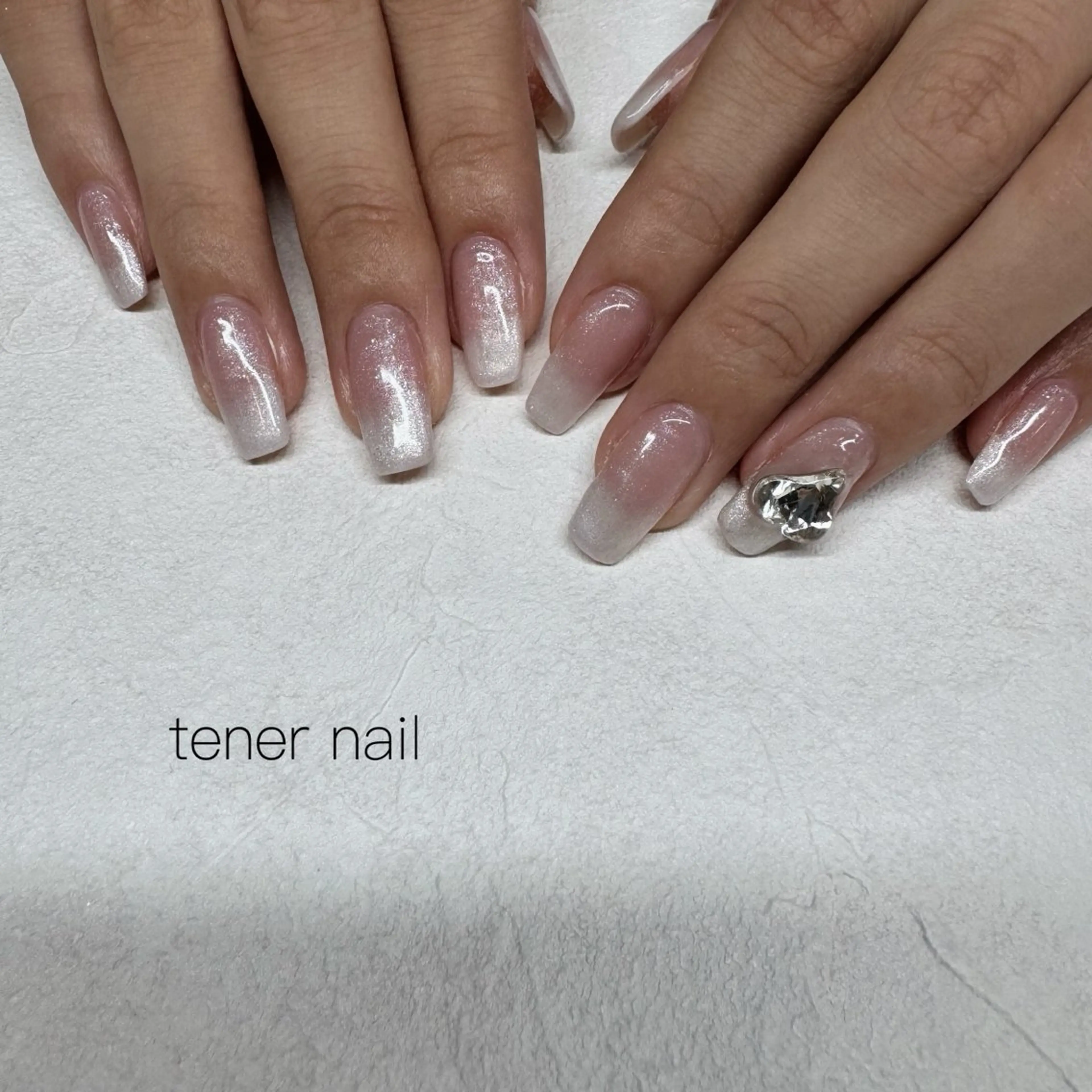 ネイル ハート ハンドネイル テネルネイル tener nailのネイルデザイン