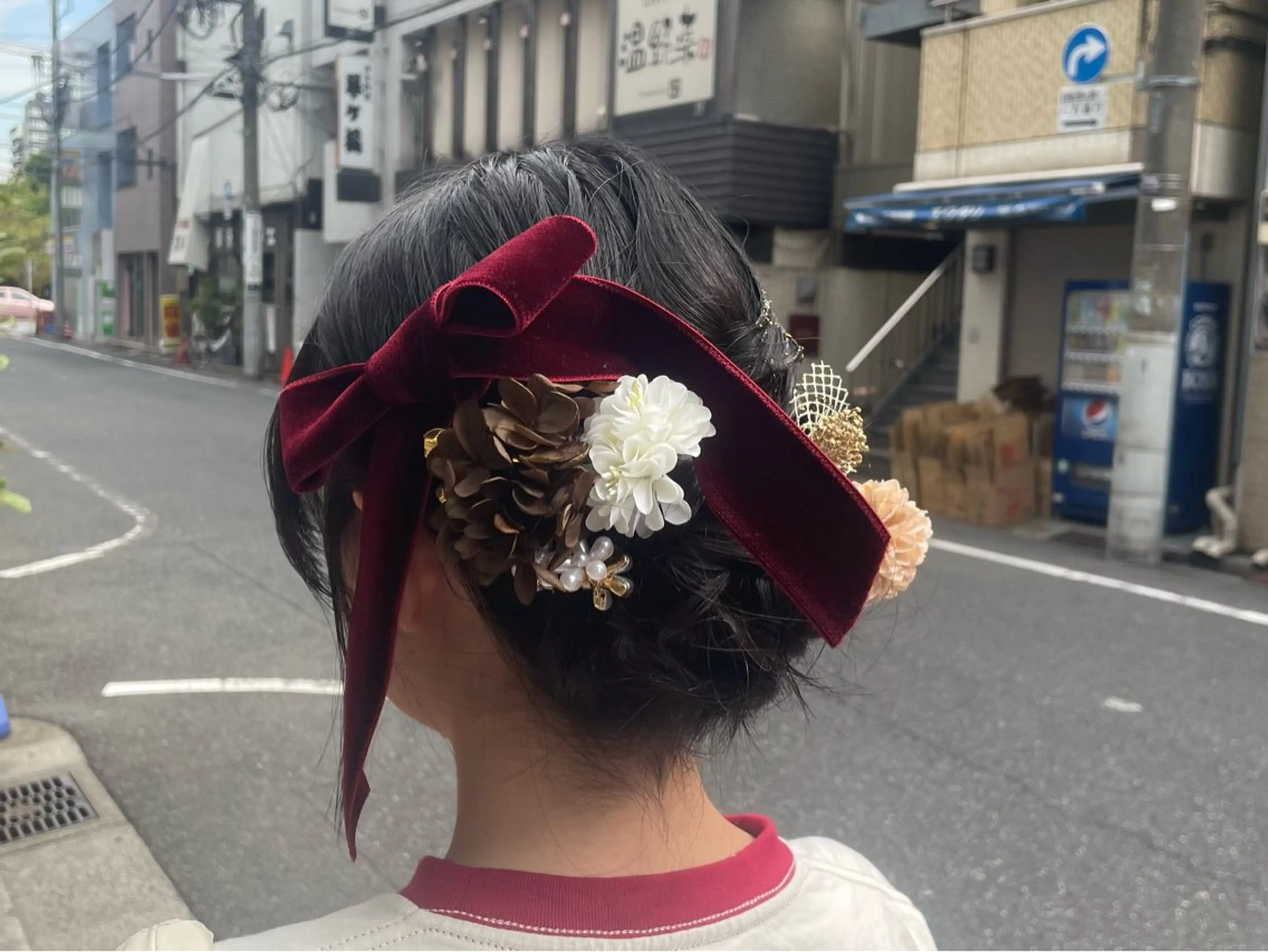 ロング ヘアセット 量産ヘアセット/ ヘアメAyakaのヘアスタイル