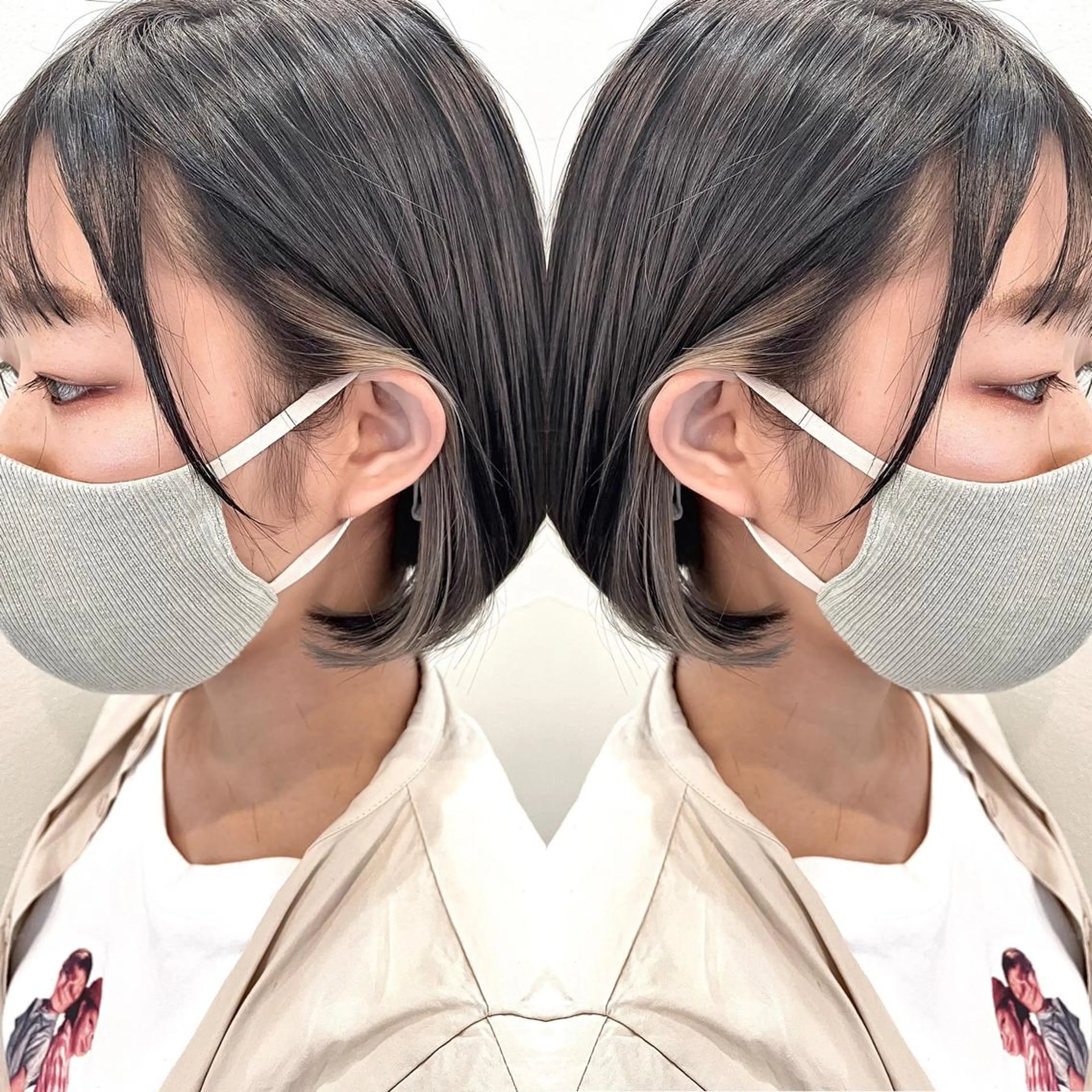 ショート カラー ヘアカラー Hair make VERDA所属・宮下 耕平のヘアスタイル