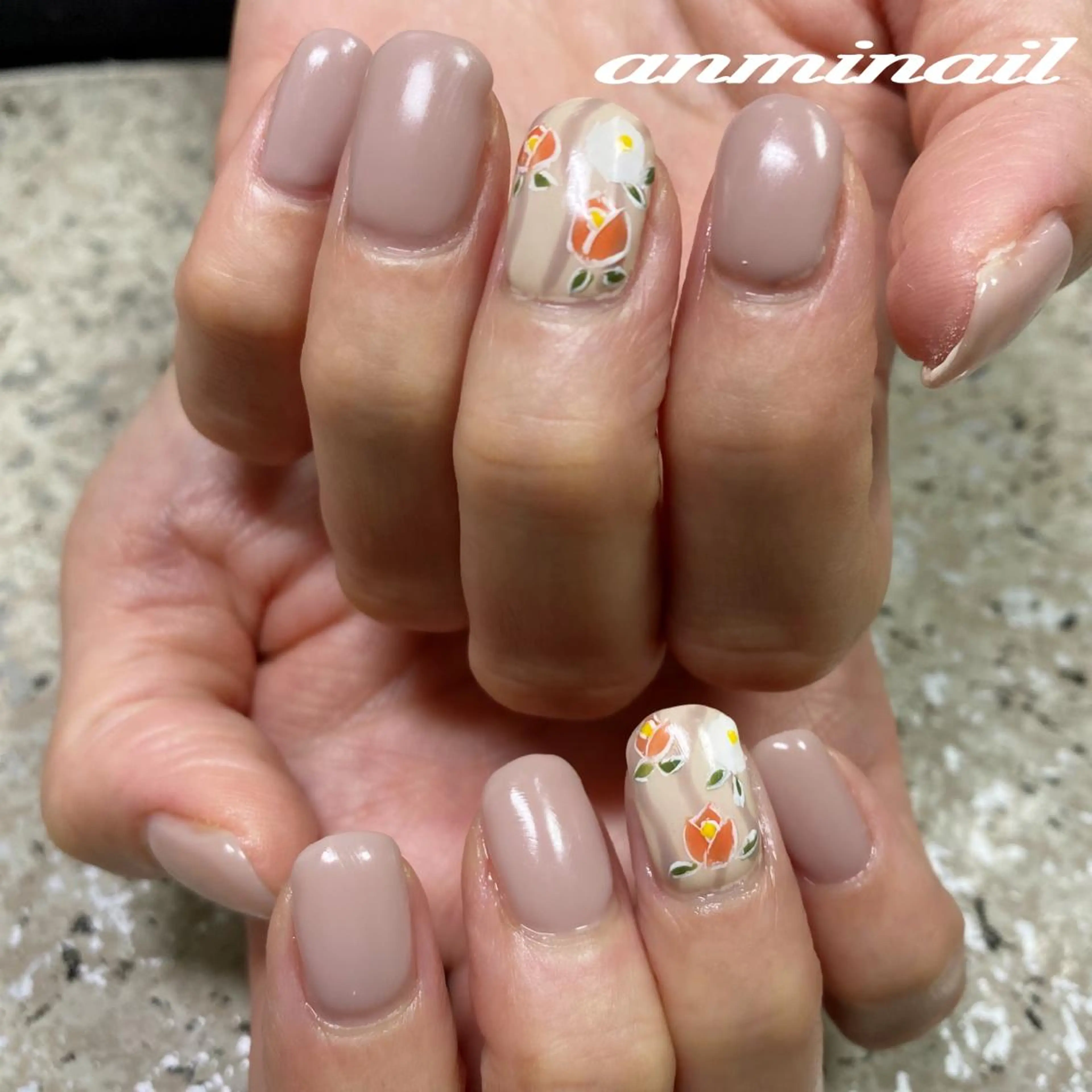 ネイル ハンドネイル 野宮 和美のネイルデザイン