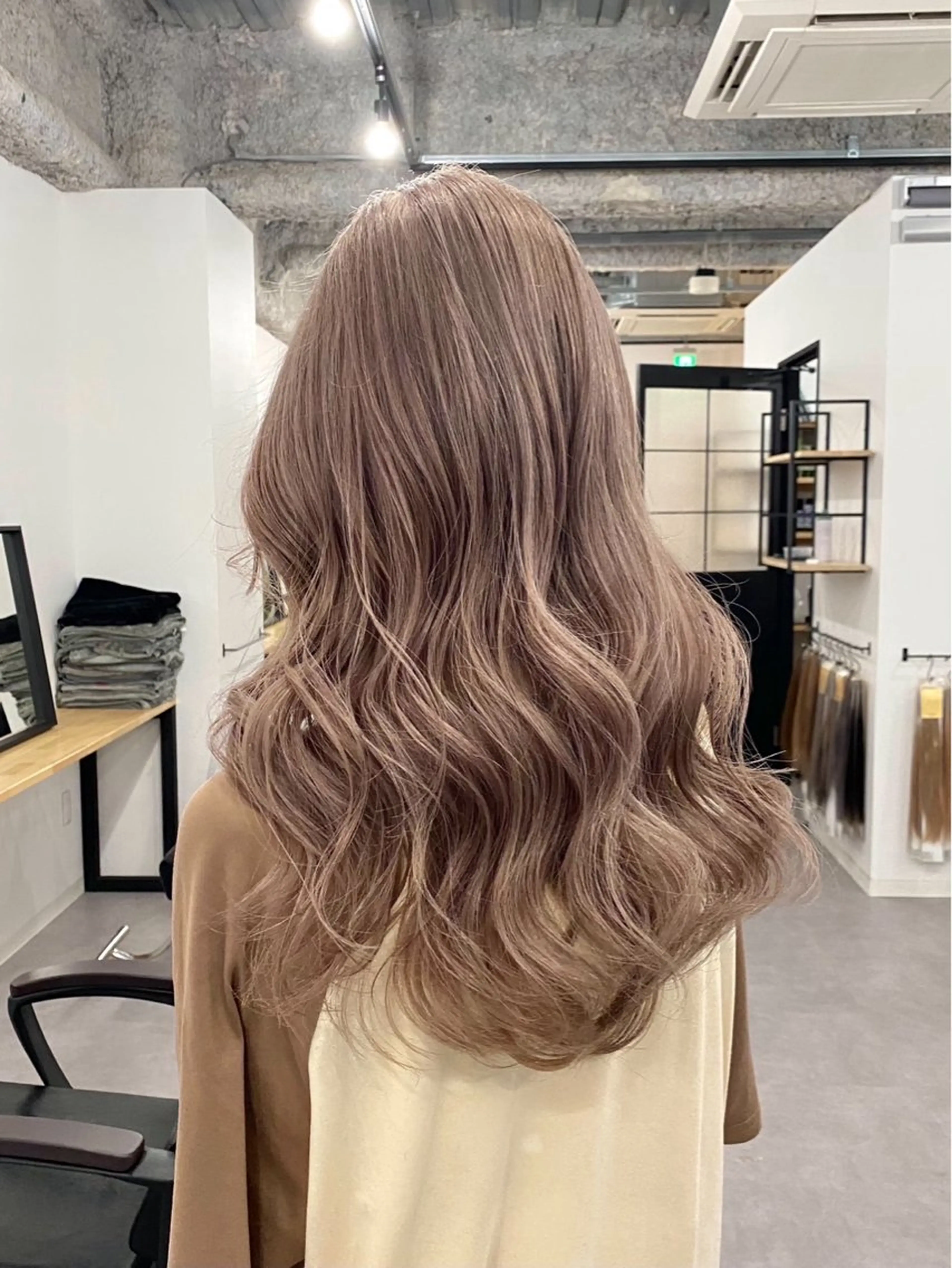 カラー ヘアカラー トリートメント ANs. SEINAのヘアスタイル