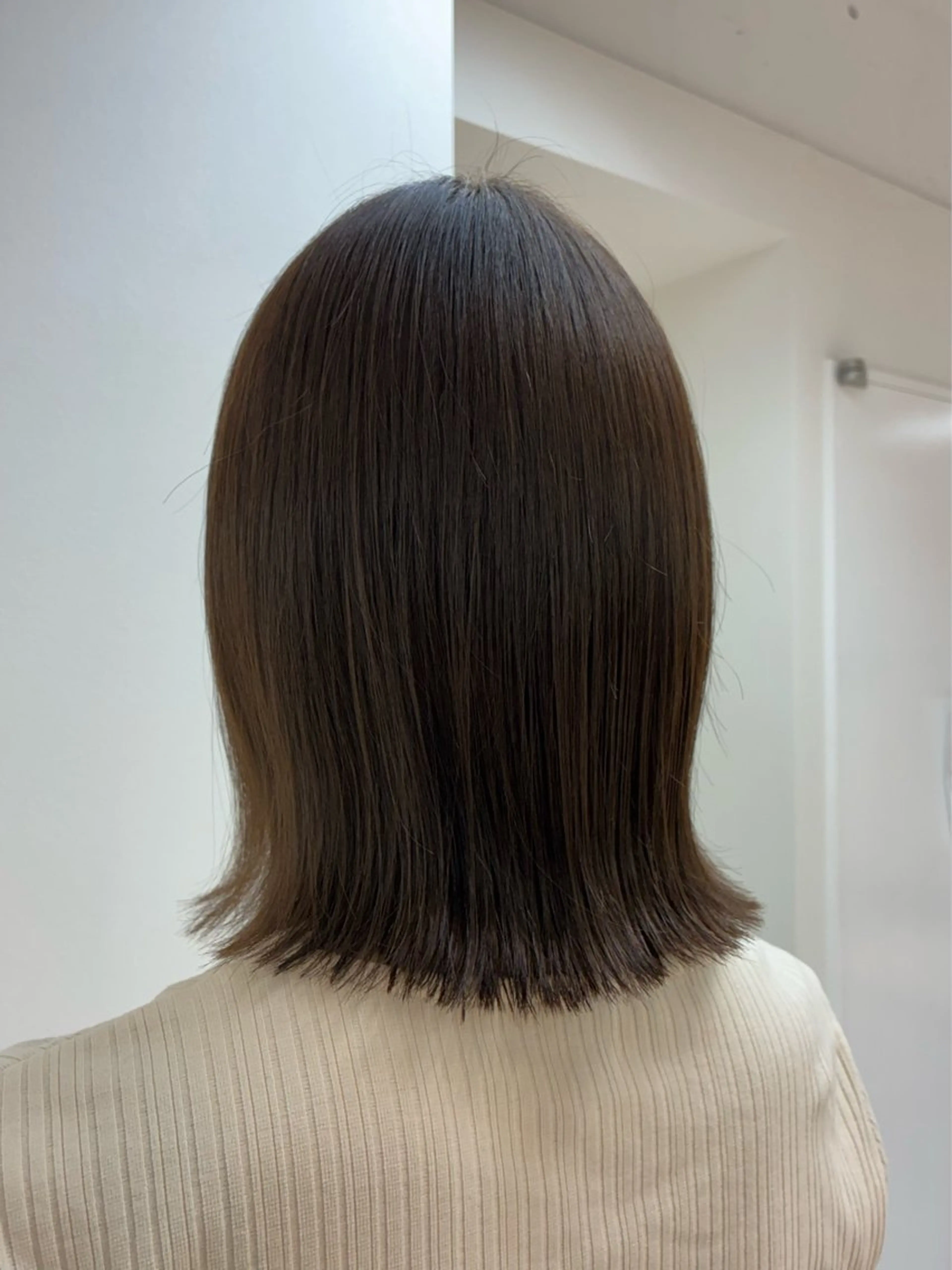 ミディアム ボブ 💖カット 無料💖まな🫧のヘアスタイル