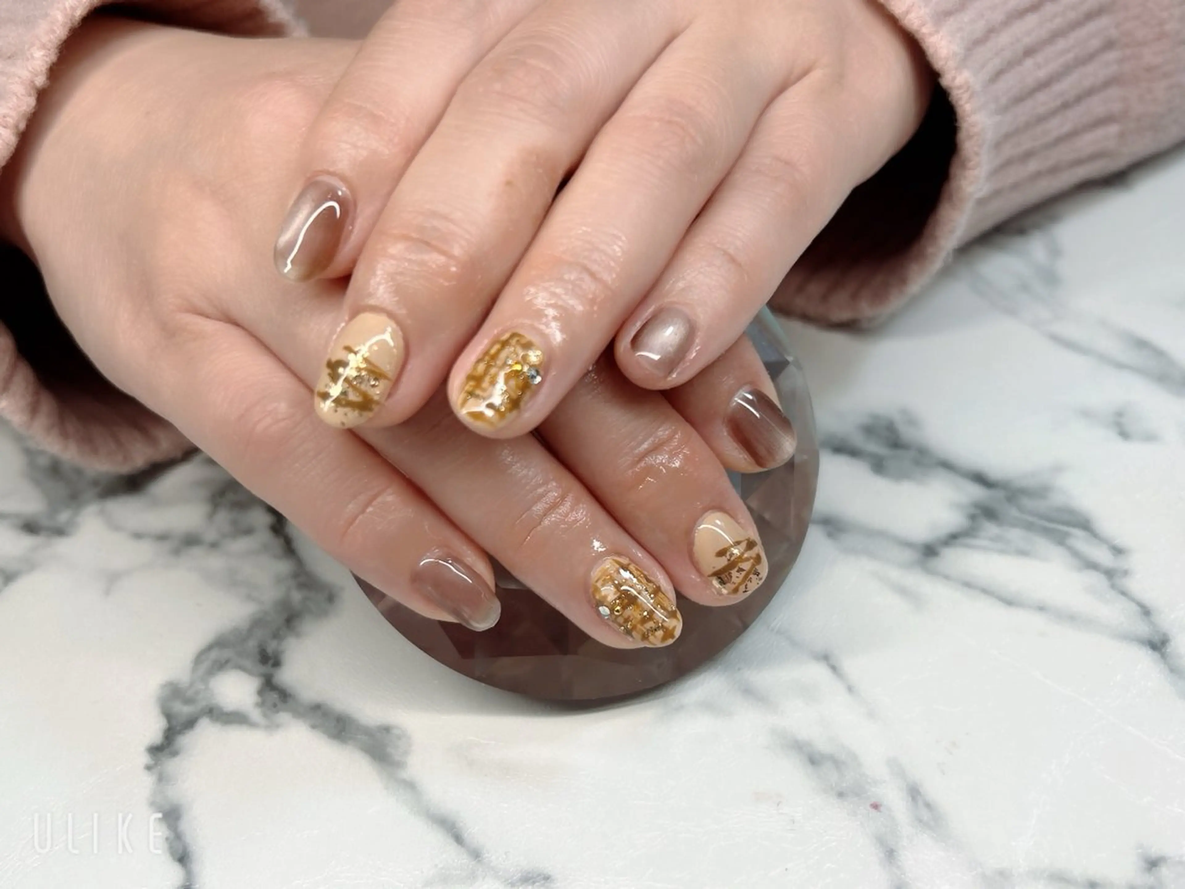 ネイル バレンタイン ハンドネイル フットネイル anela_nail aynのネイルデザイン